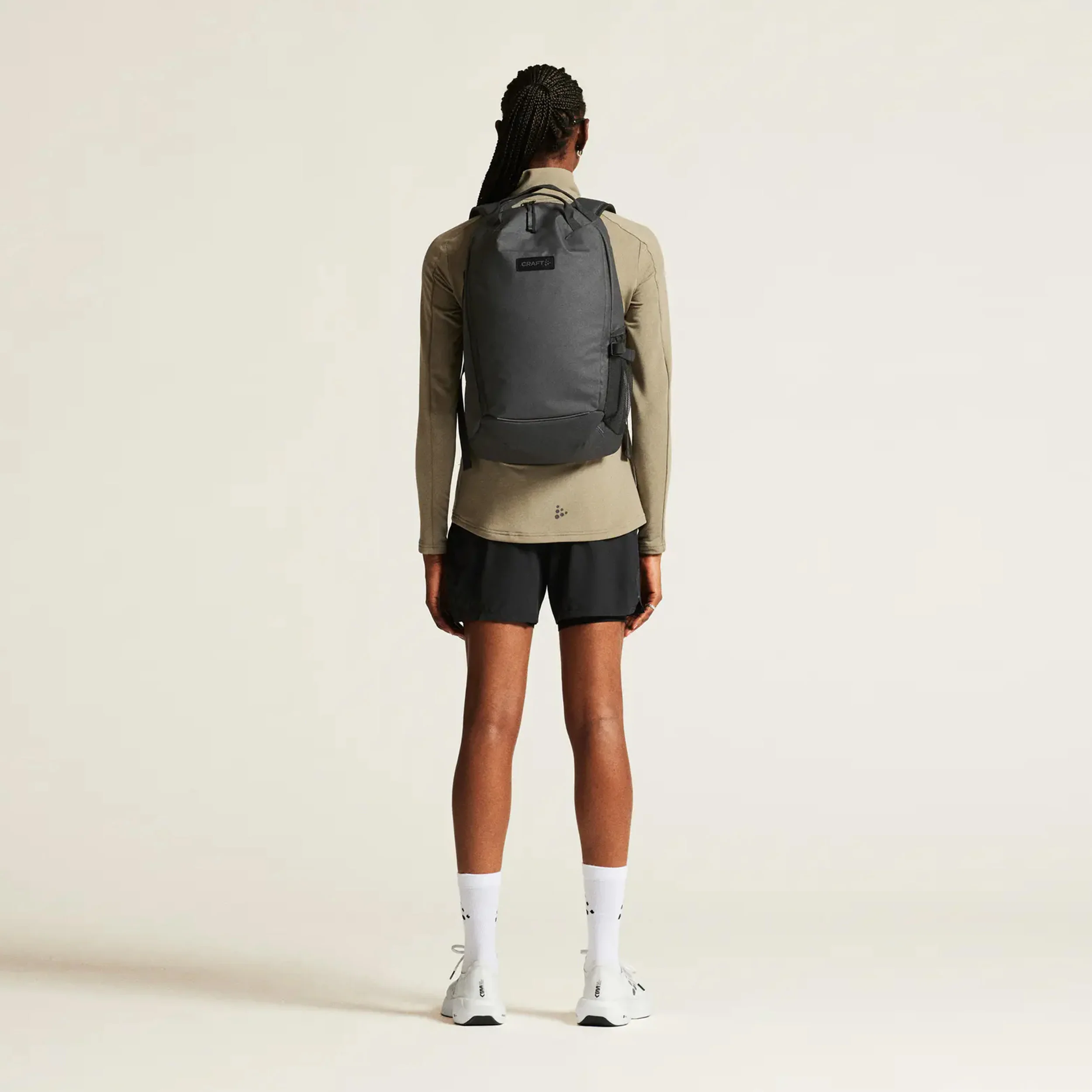 Core Gain Laufshirt Damen - sand - Image 3