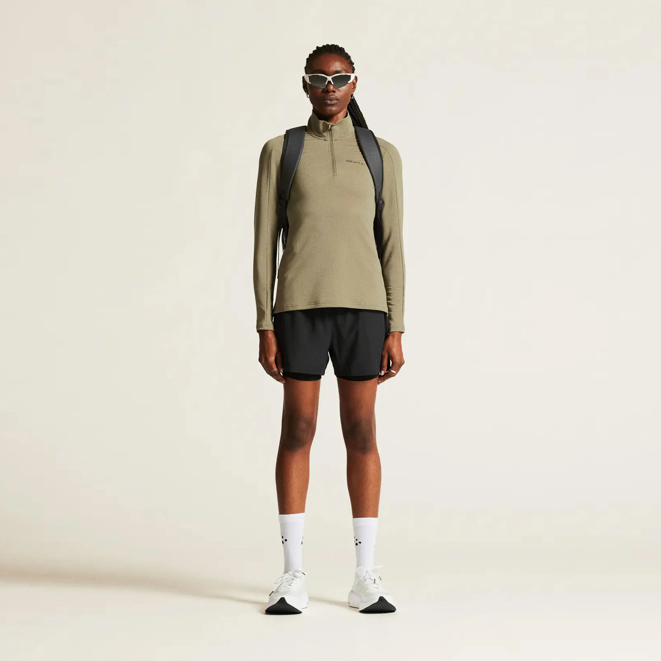 Core Gain Laufshirt Damen - sand - Image 7