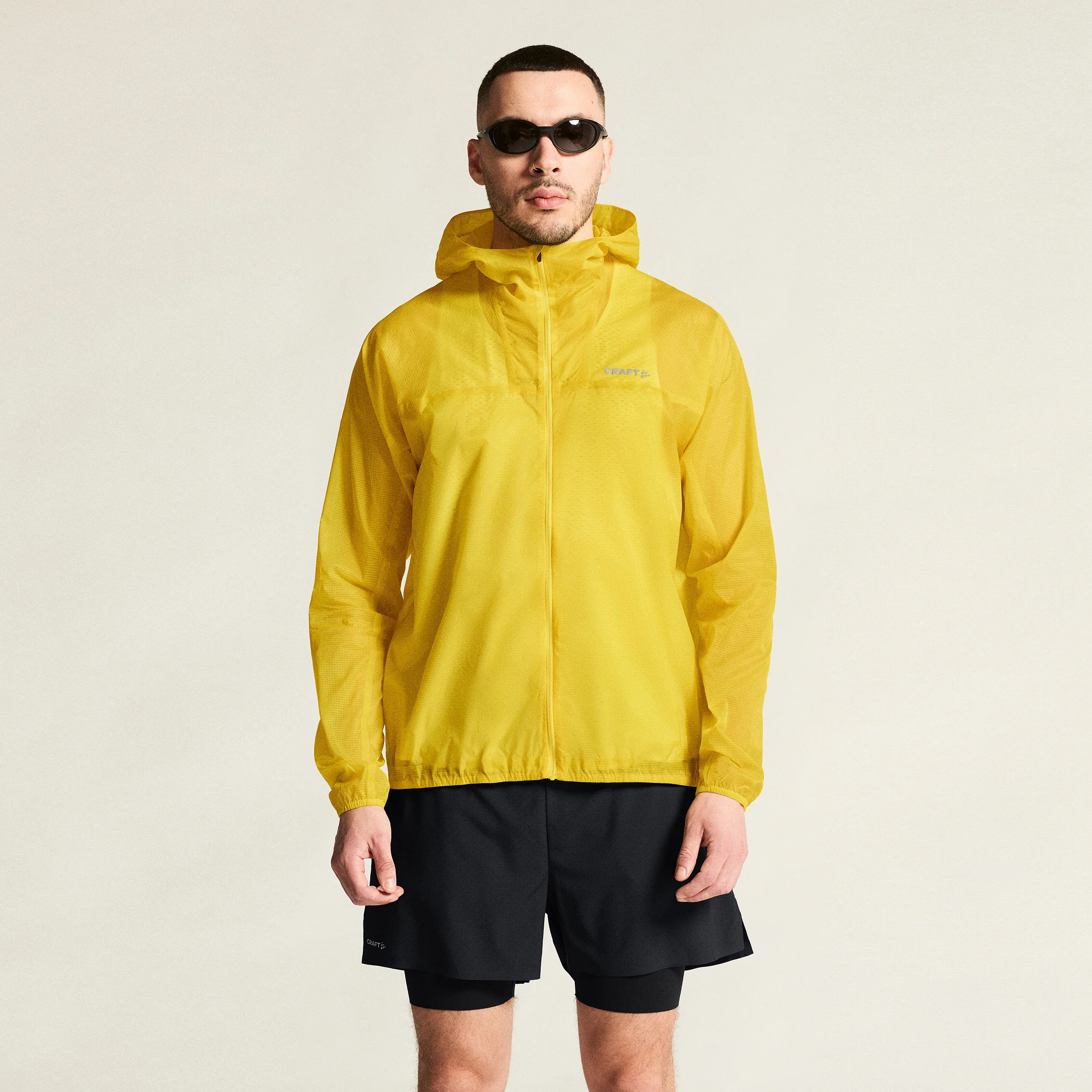 Hypervent Laufjacke Herren - gelb - Image 3