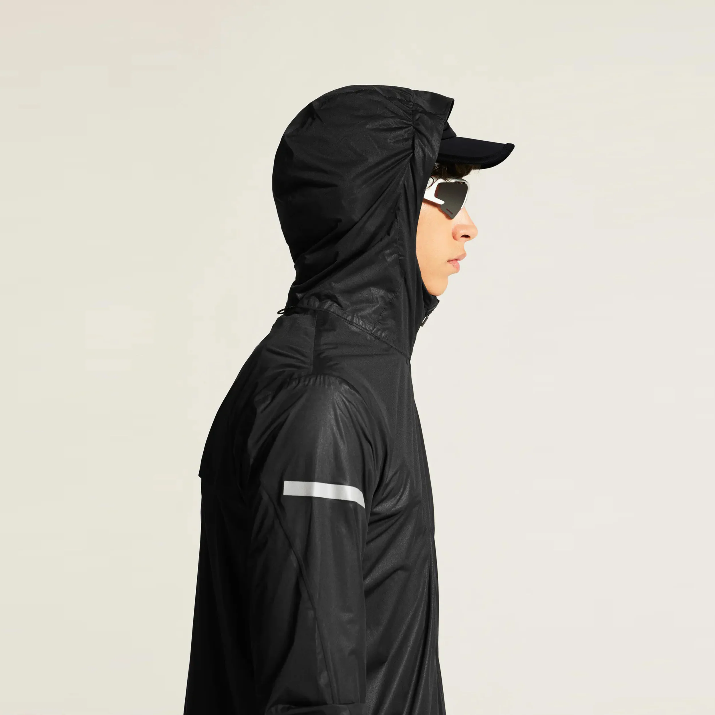 Pro Hydro Lightweight Laufjacke Herren - schwarz - Image 7