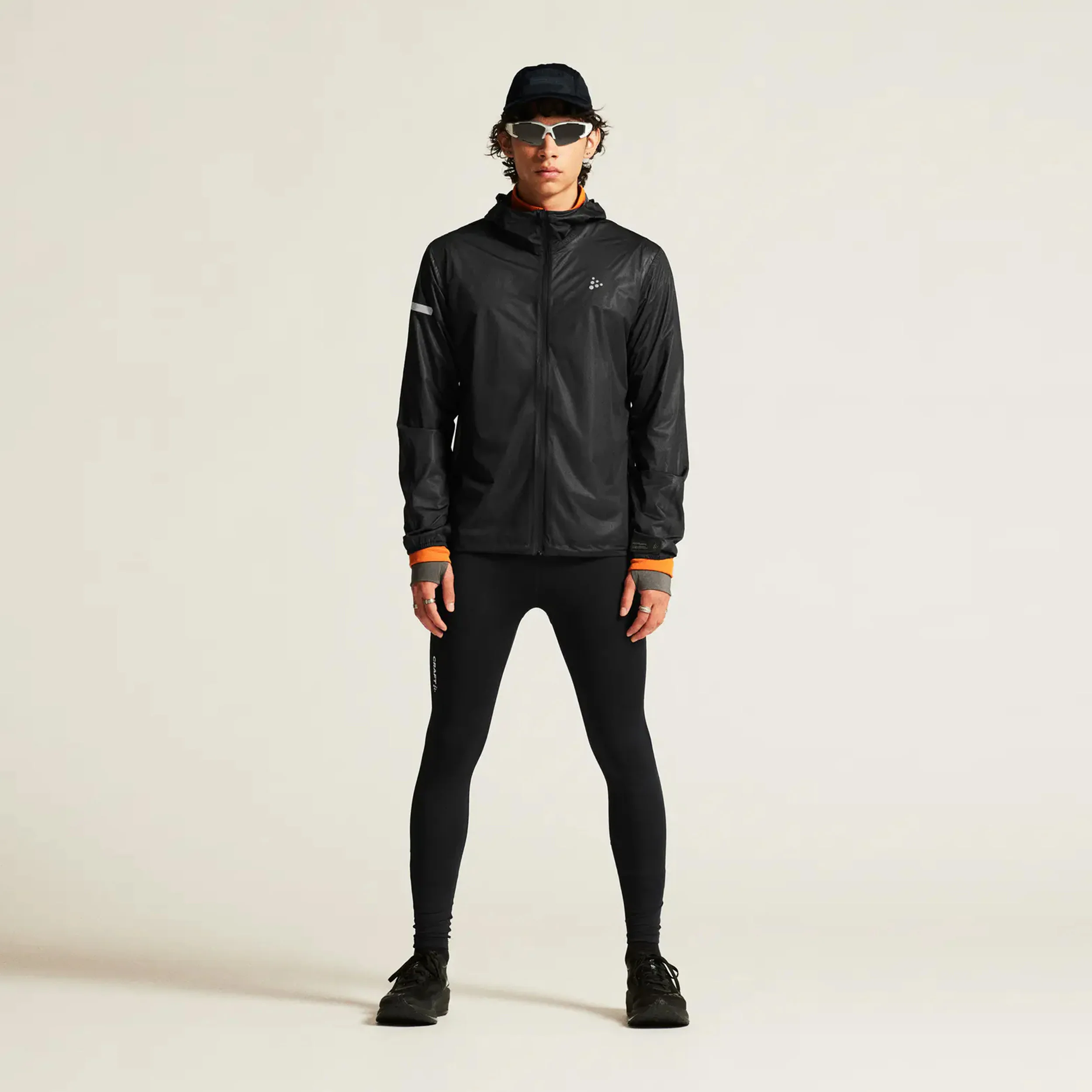Pro Hydro Lightweight Laufjacke Herren - schwarz - Image 8