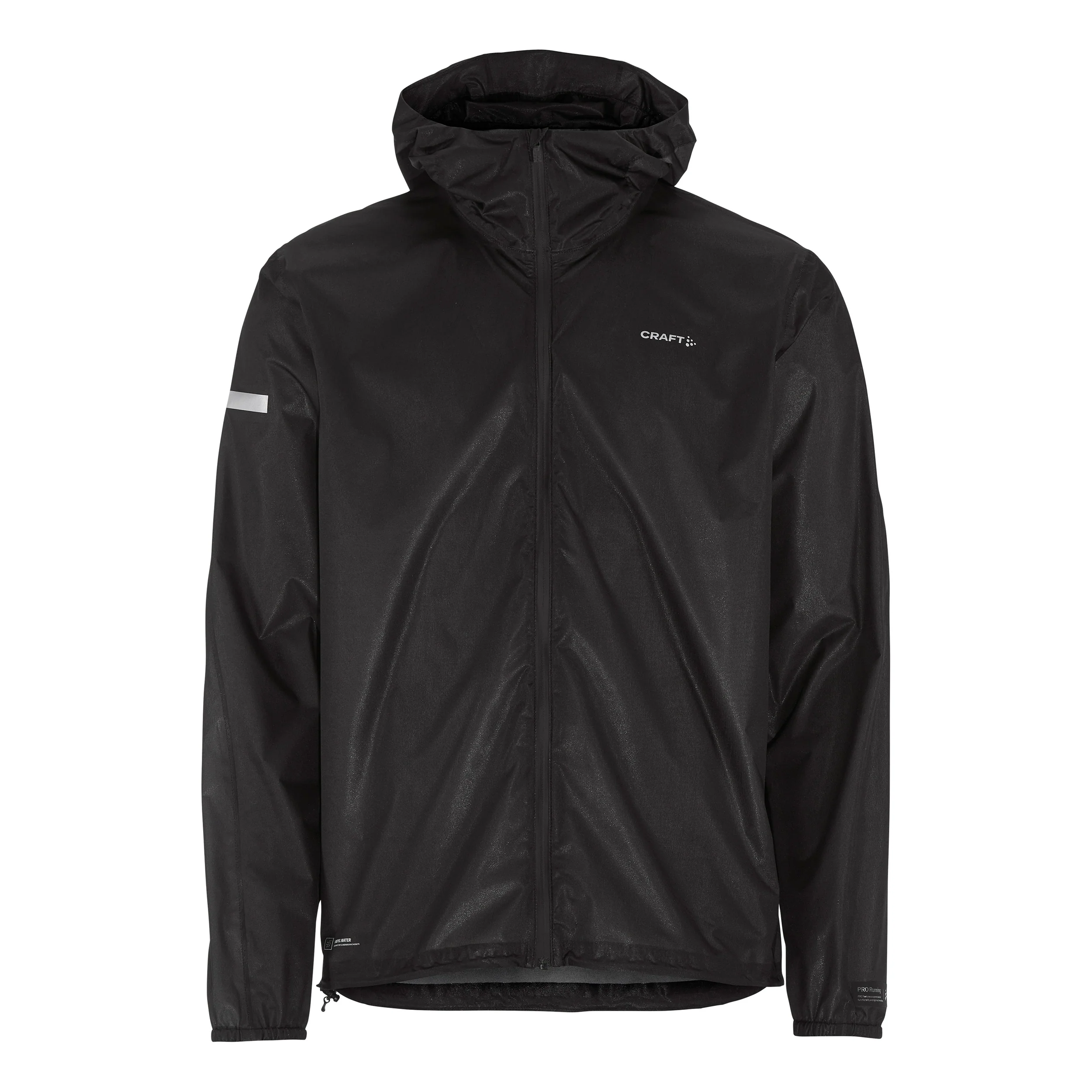 Pro Hydro Lightweight Laufjacke Herren - schwarz, schwarz
