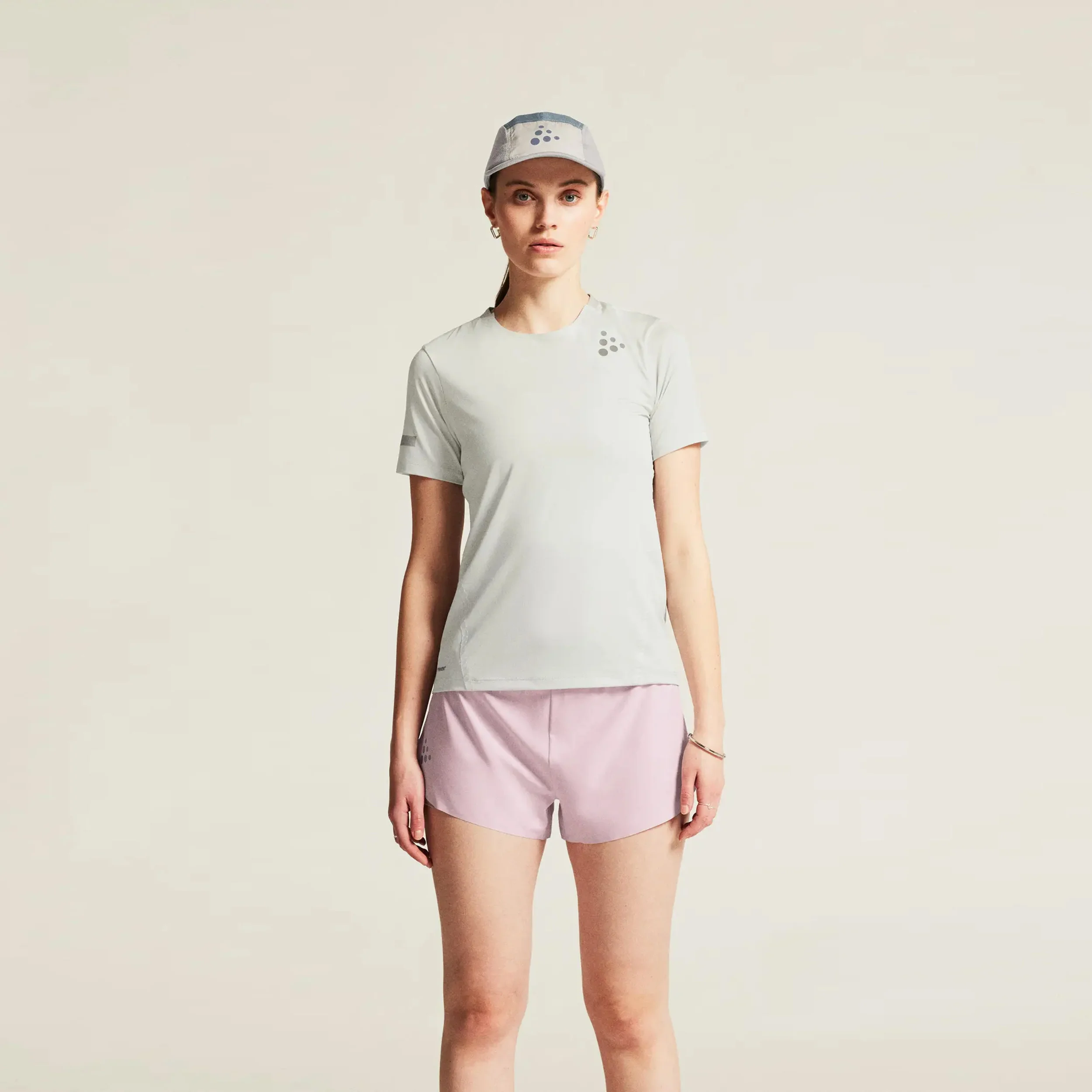 Pro Hypervent Laufshirt Damen-Creme - Image 3