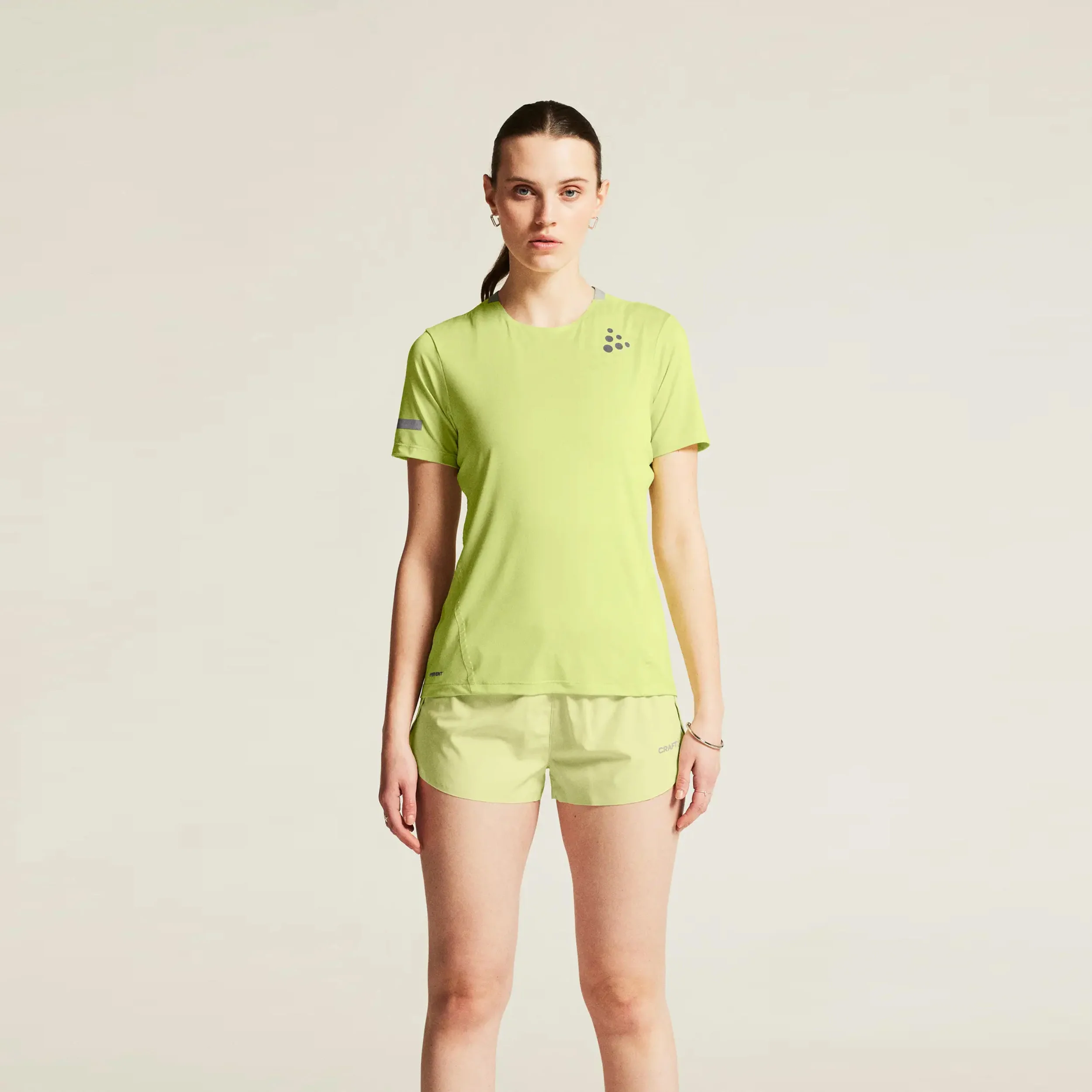 Pro Hypervent Laufshirt Damen-Limette - Image 3