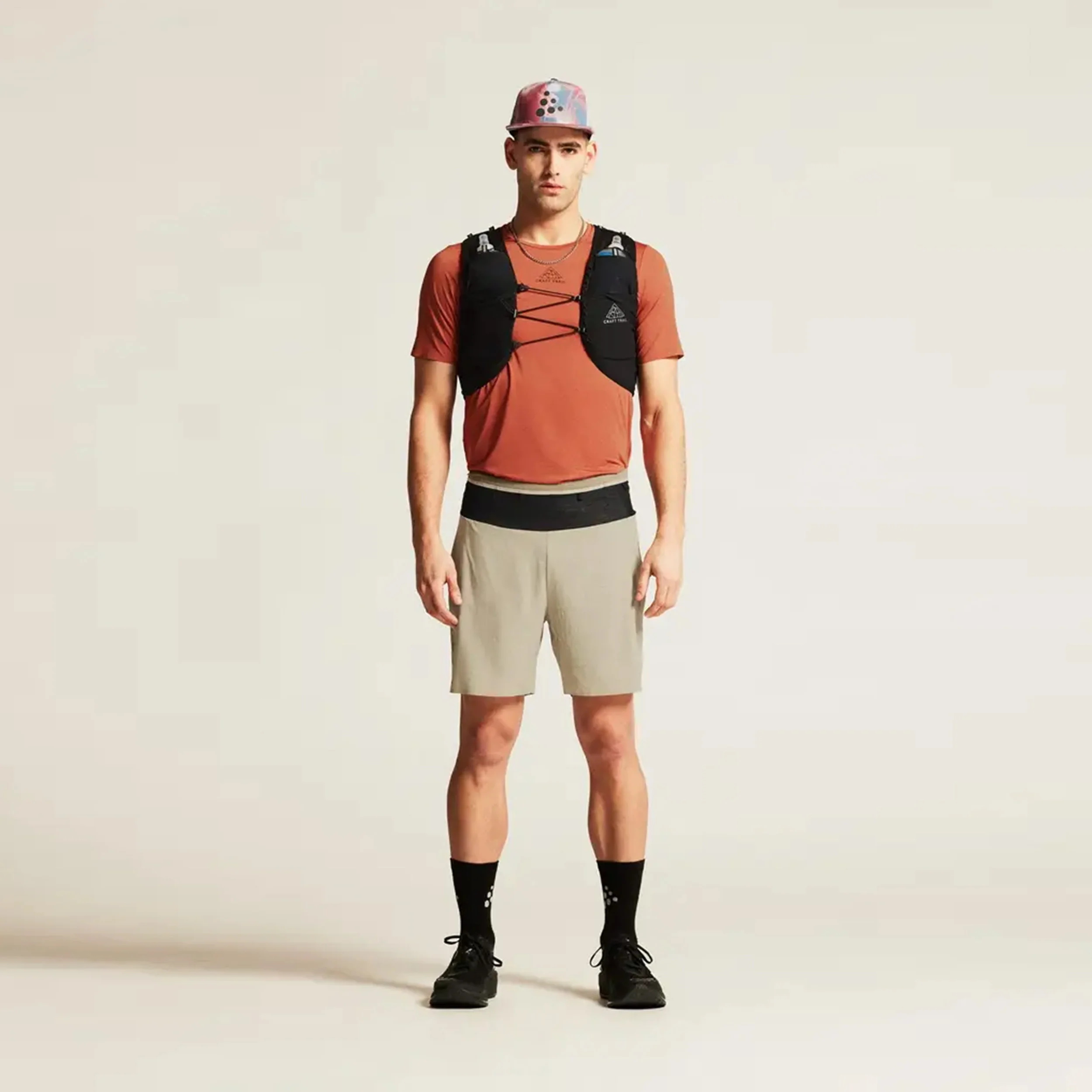 Pro Trail Laufshorts Herren - beige - Image 5