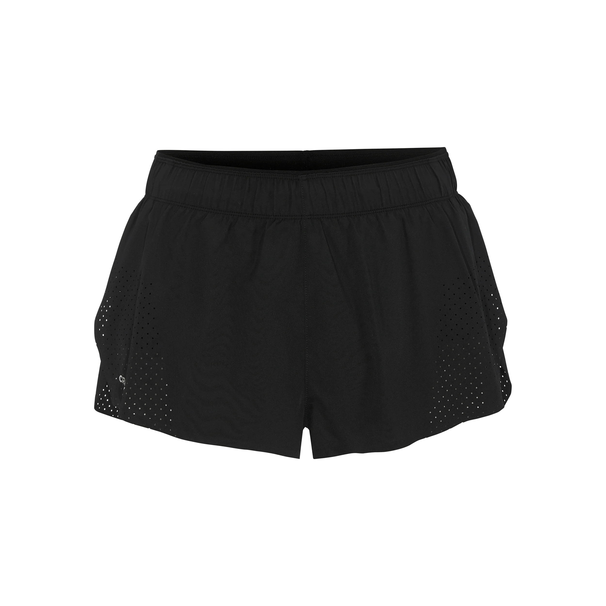 Race Day Laufshorts Damen - schwarz