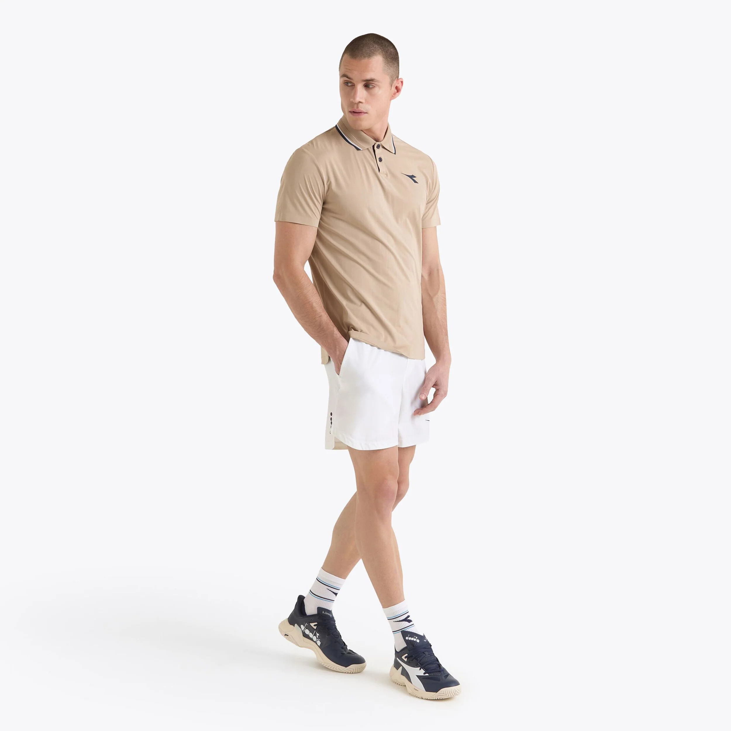 Icon Polo Herren-Beige - Image 6