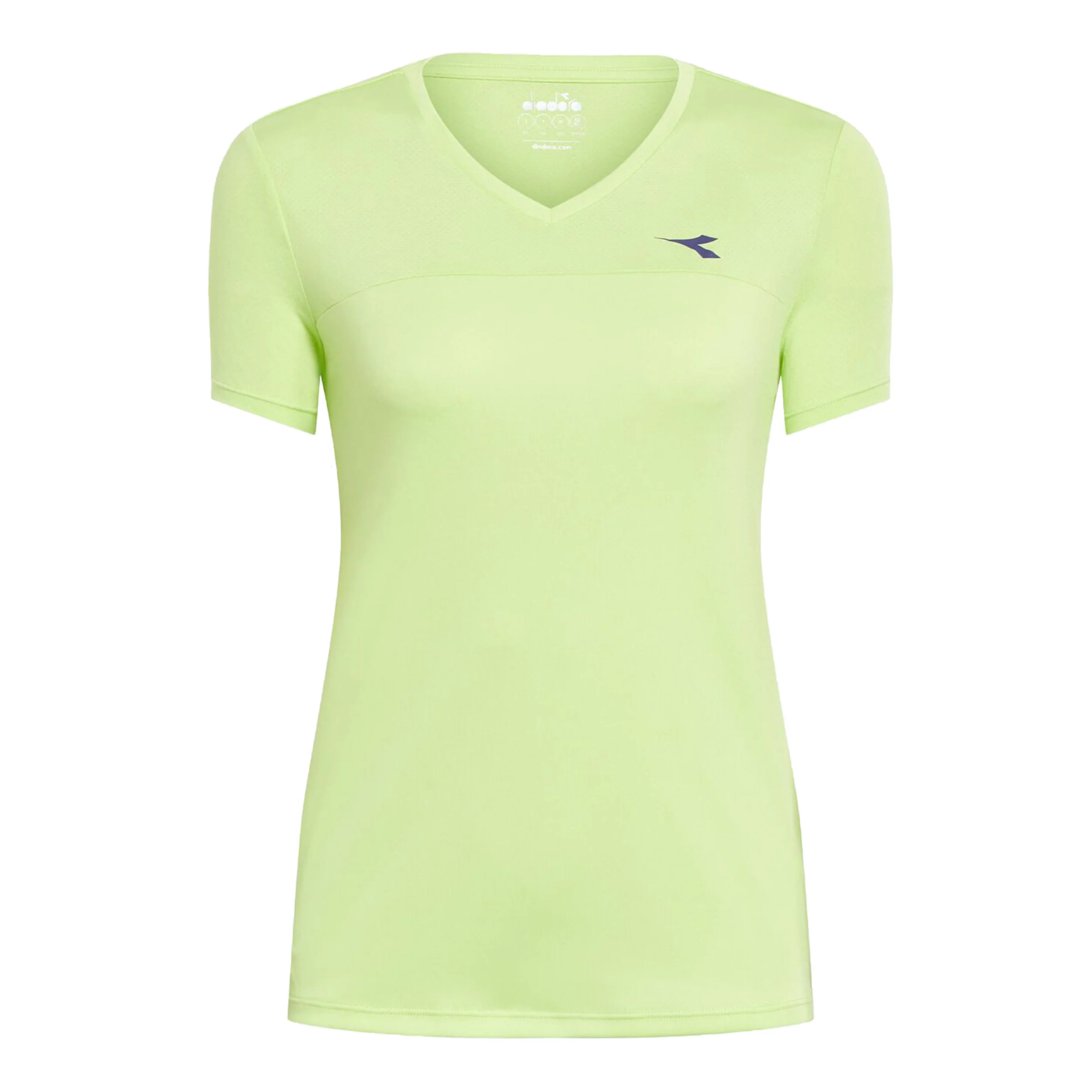 L. T-Shirt Damen - limette,