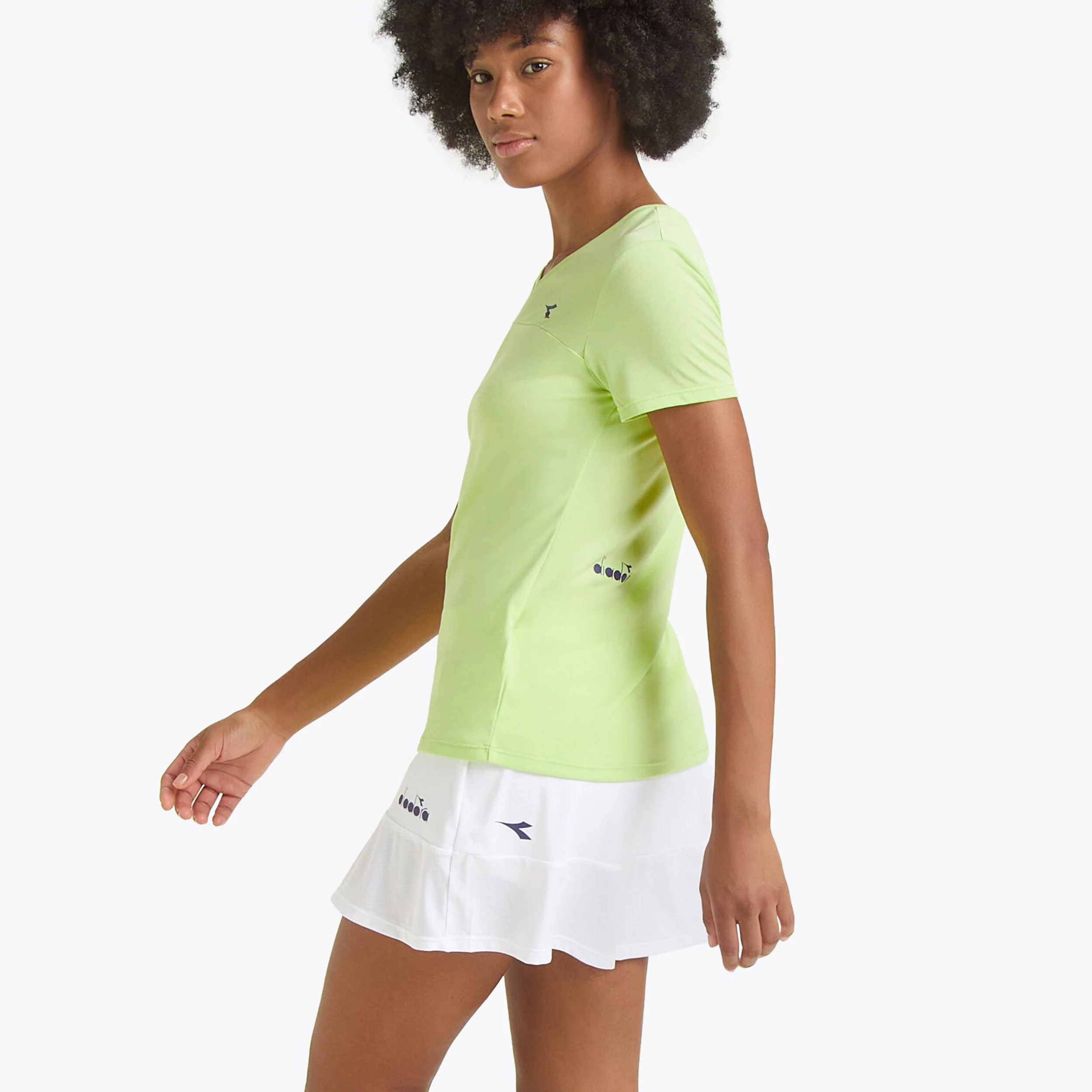 L. T-Shirt Damen - limette, - Image 4