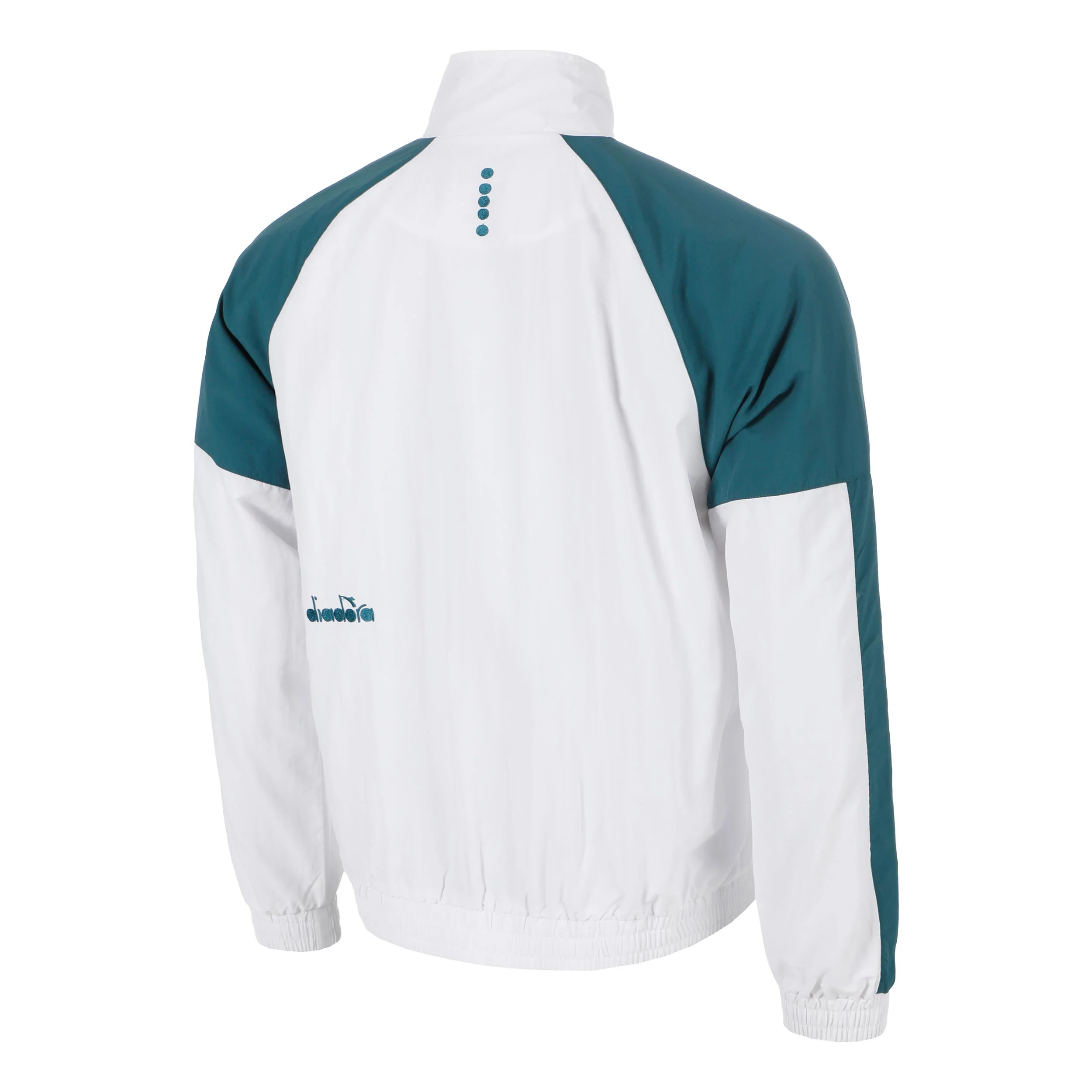 Match Trainingsjacke Herren-weiß, petrol - Image 2