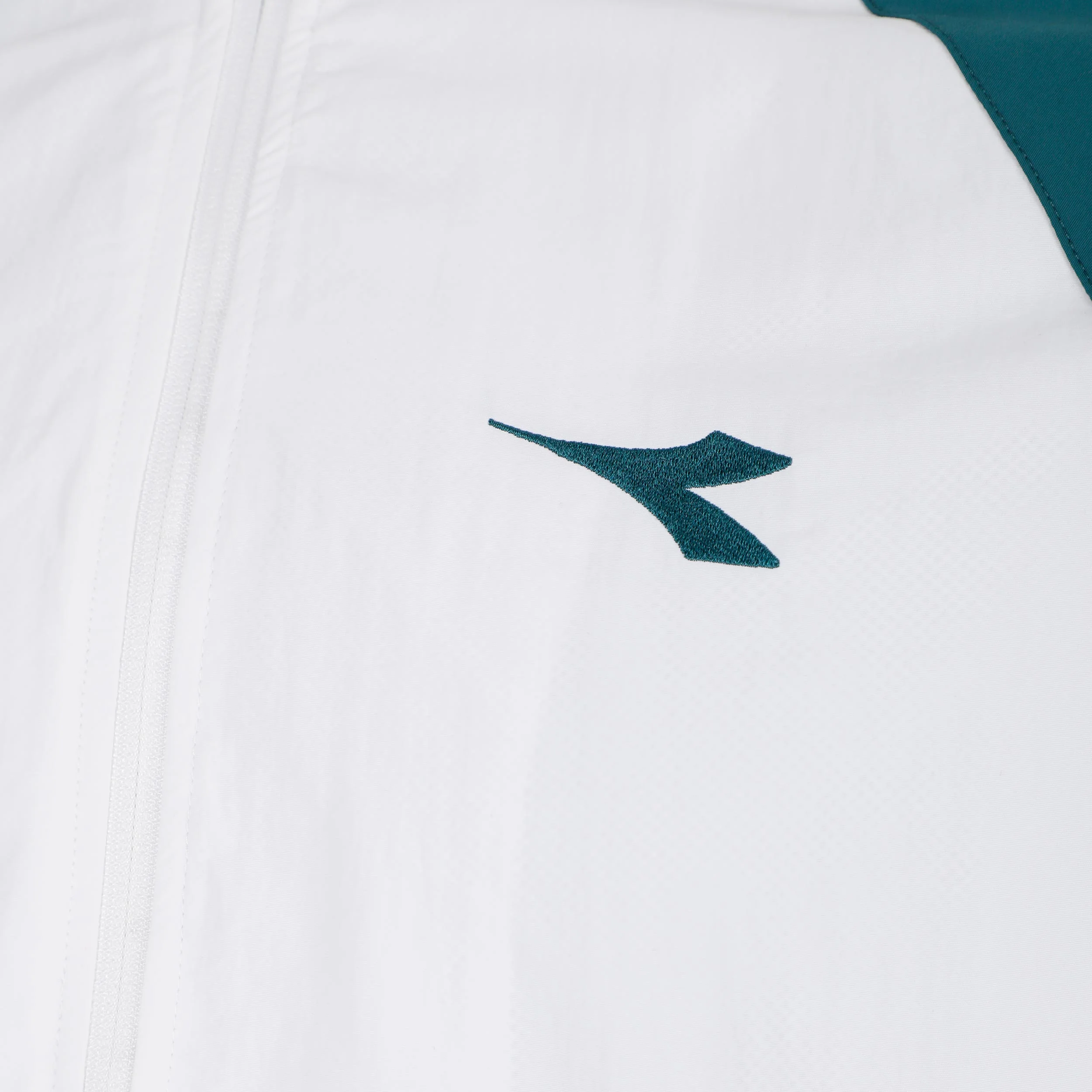 Match Trainingsjacke Herren-weiß, petrol - Image 3