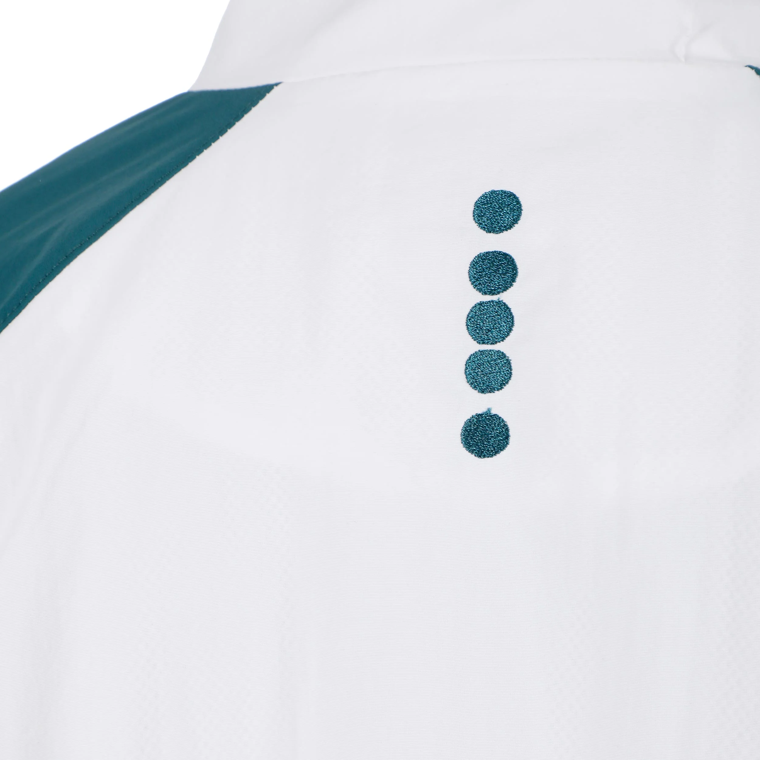 Match Trainingsjacke Herren-weiß, petrol - Image 6