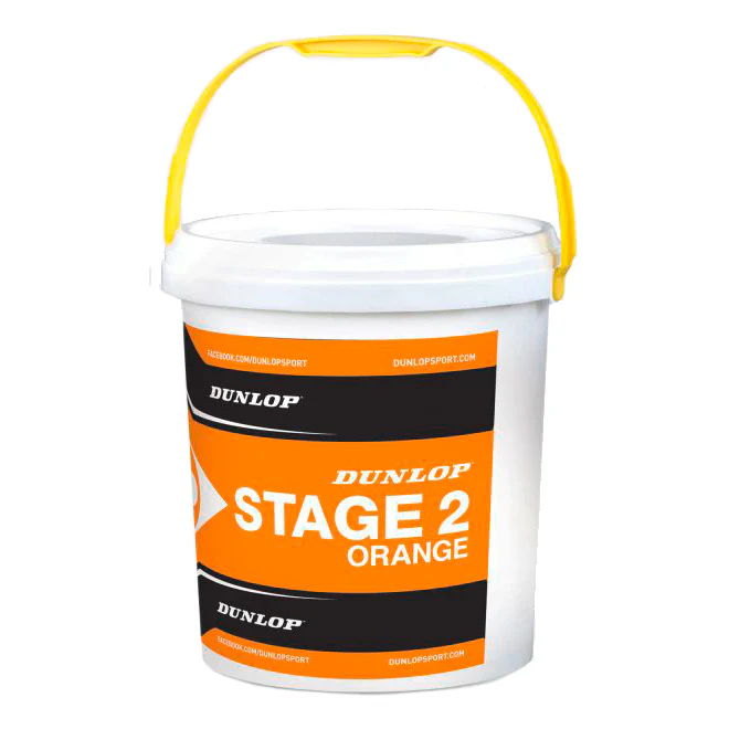 Mini Tennis Stage 2 Orange 60er Eimer