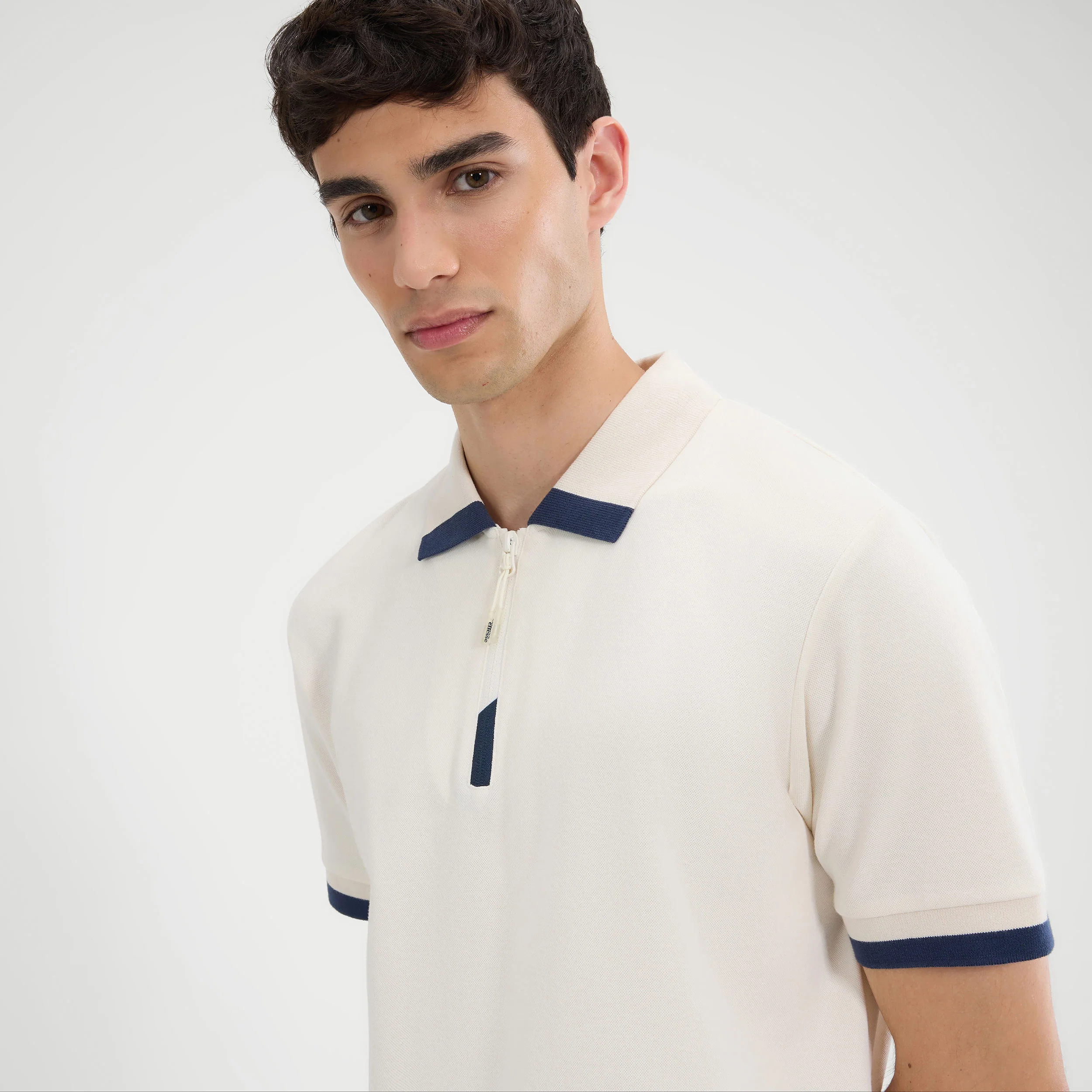 Kelvias Polo Herren-Creme - Image 3