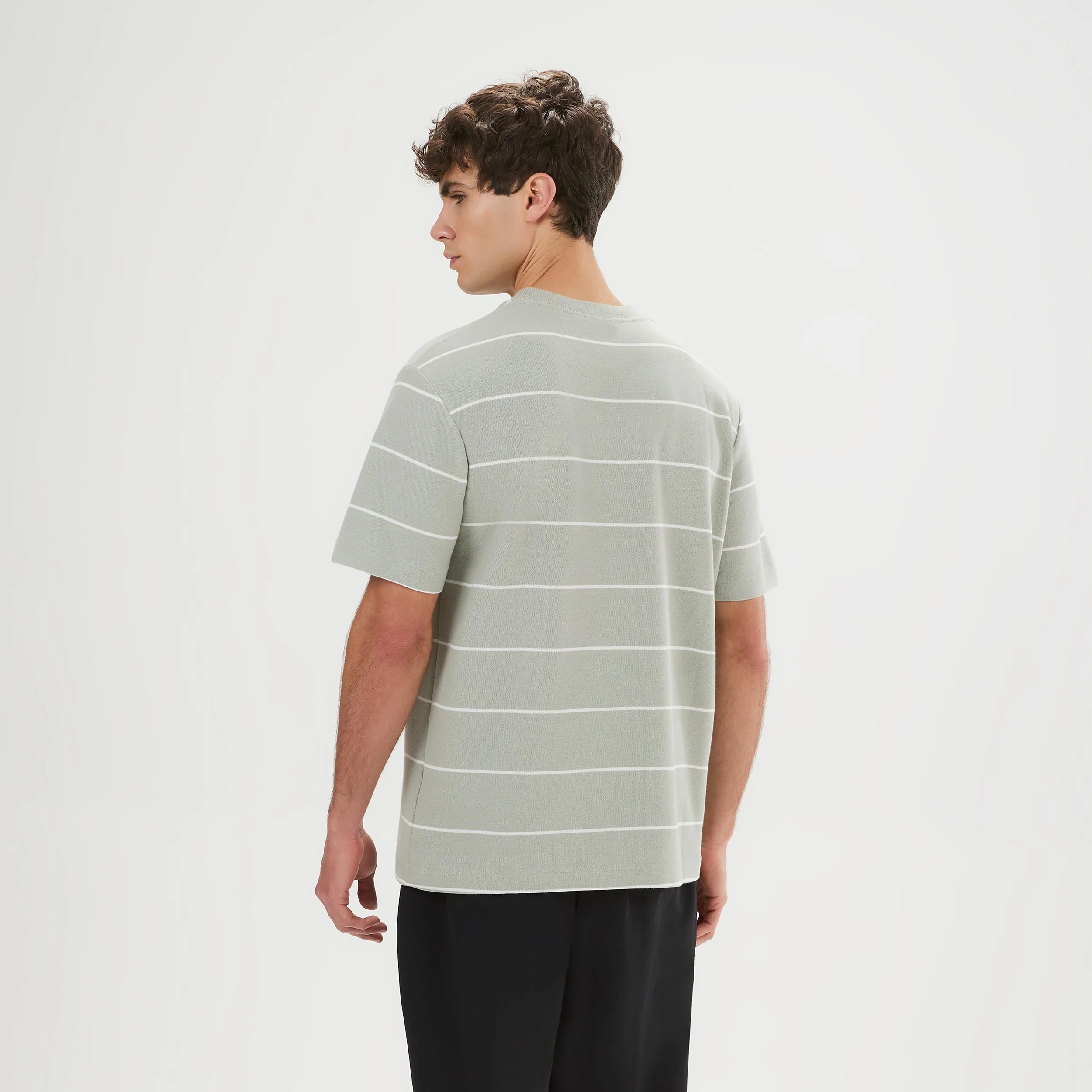 Verri T-Shirt Herren - grau, creme - Image 2