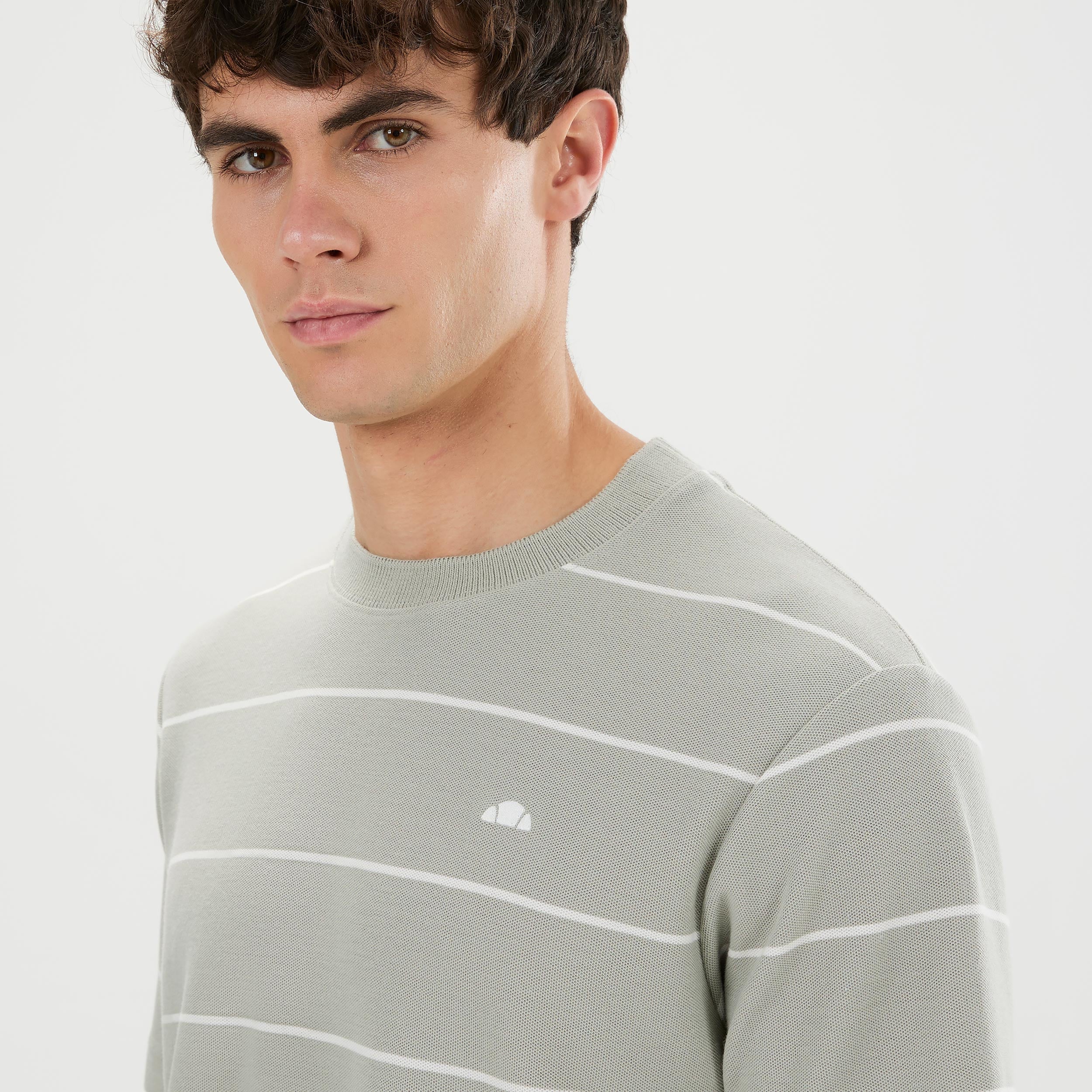 Verri T-Shirt Herren - grau, creme - Image 3
