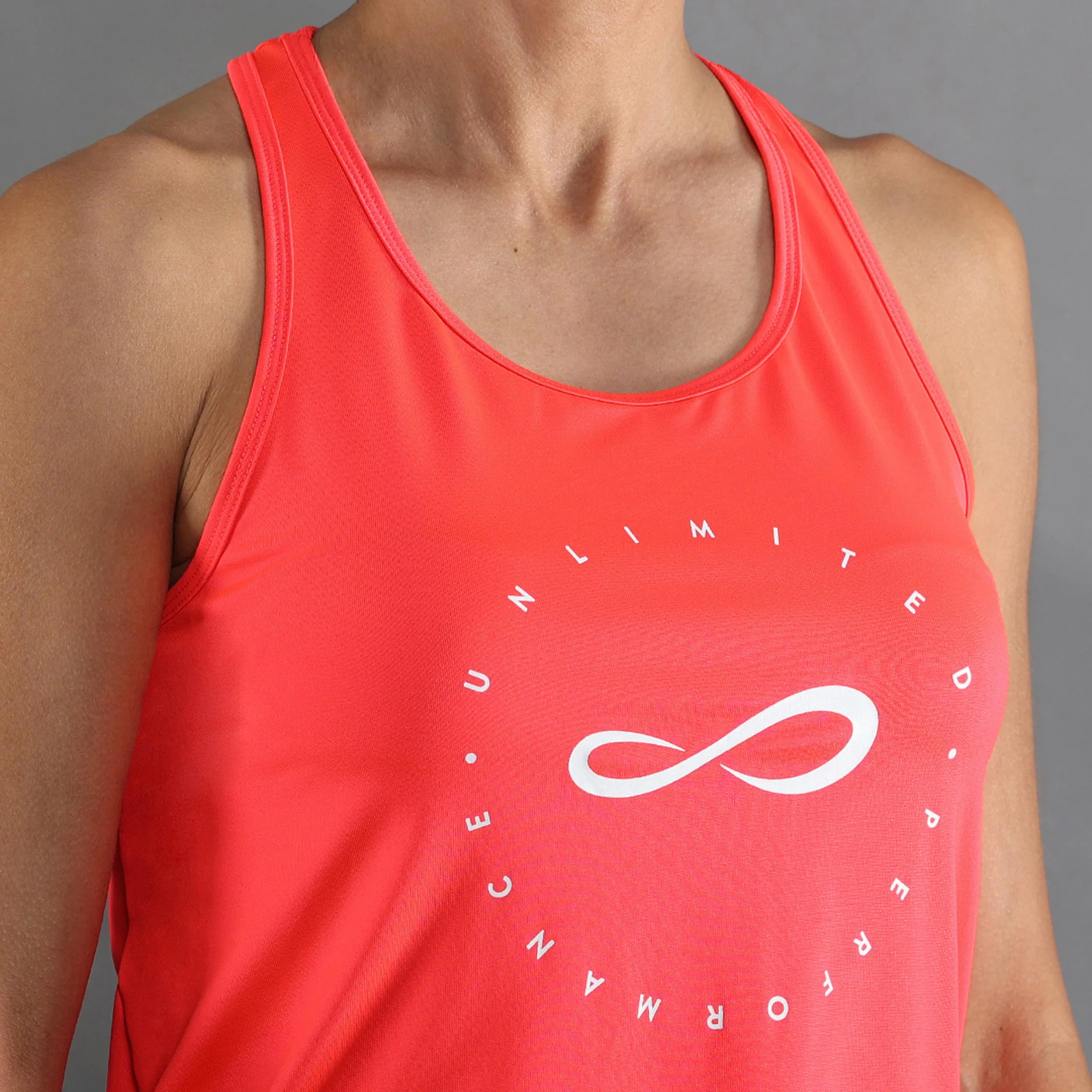 Cercle Tank-Top Damen-koralle - Image 4