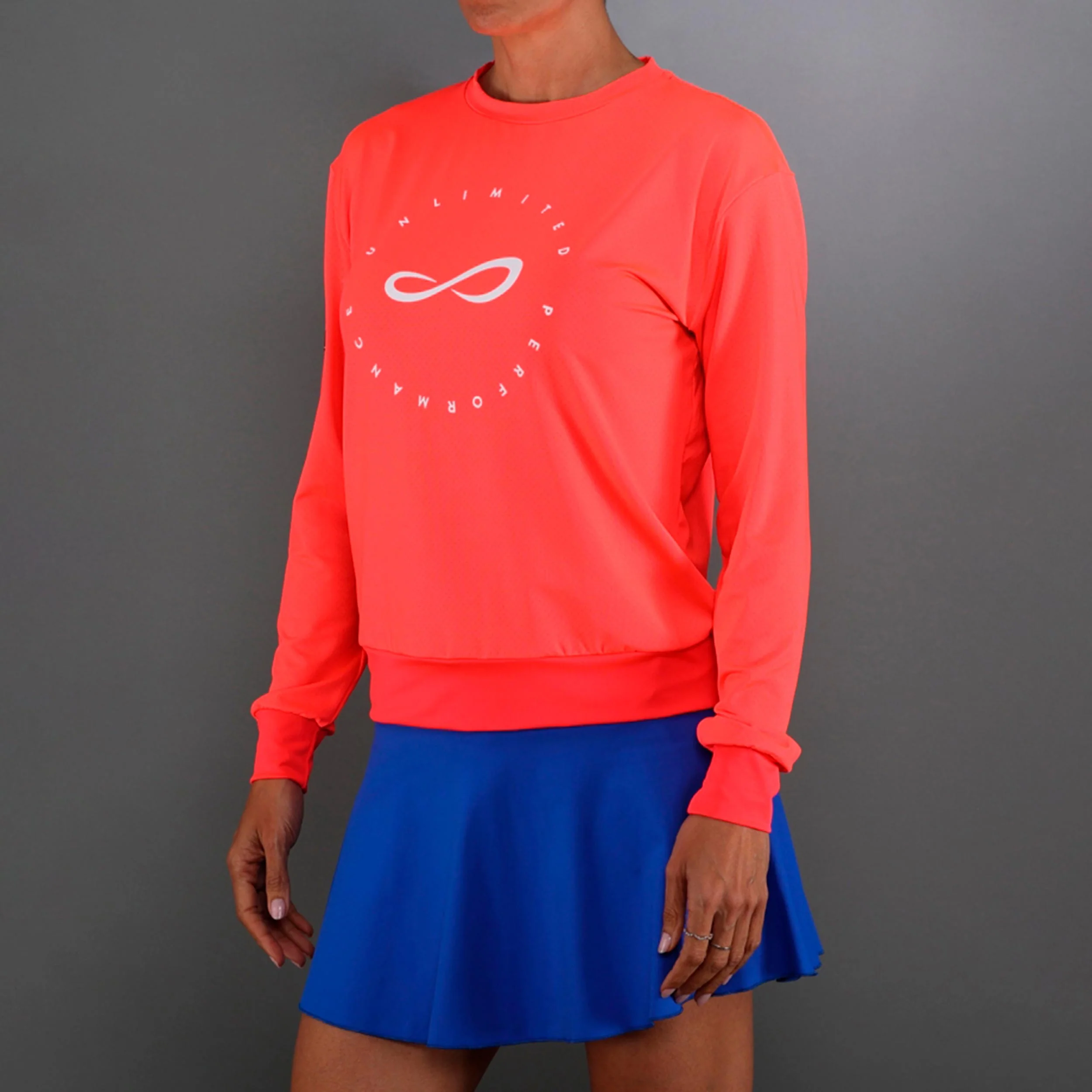 Inner Tech Sweatshirt Damen-koralle - Image 3
