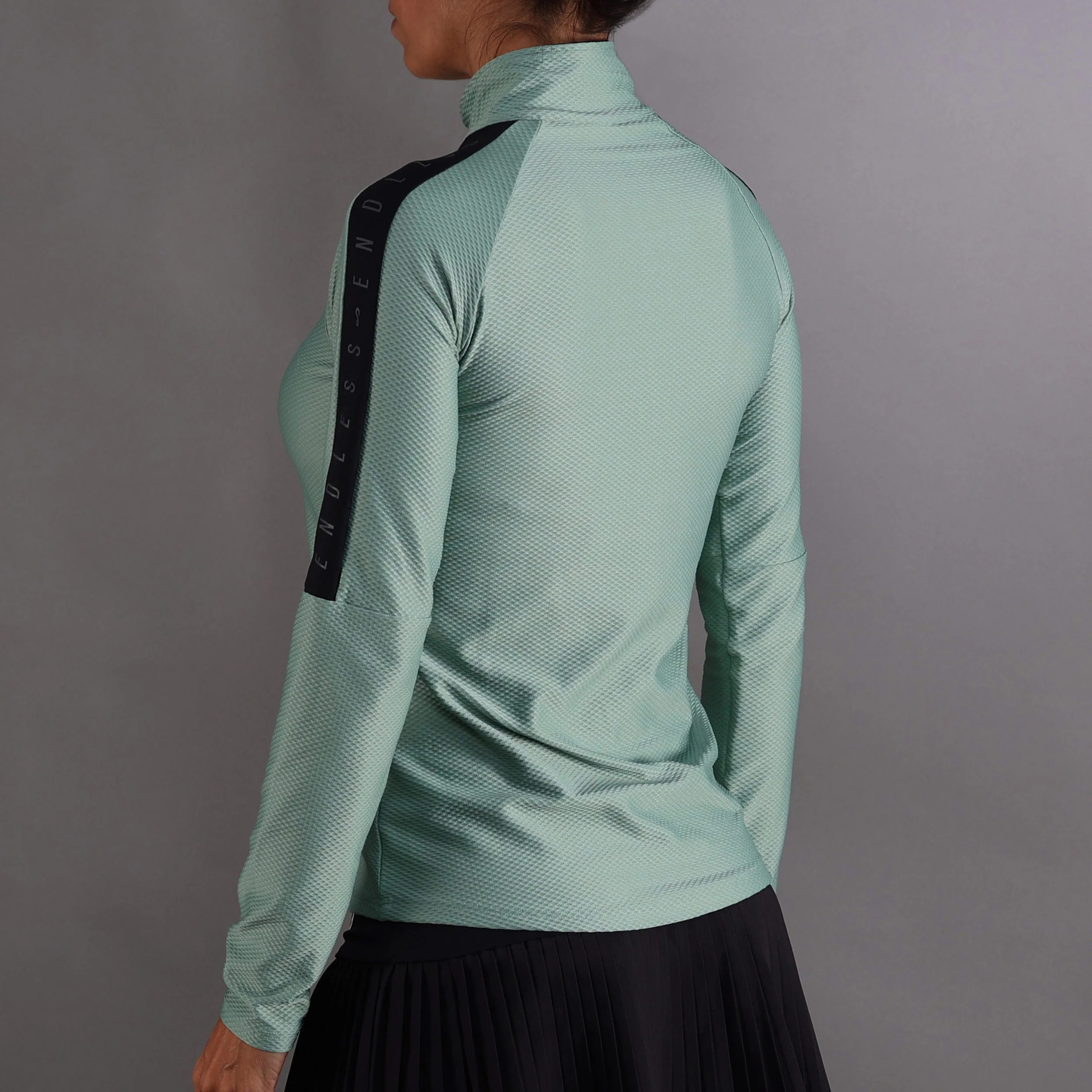 Kirsch Iconic Ii Longsleeve Damen-Grün,Dunkelblau - Image 2