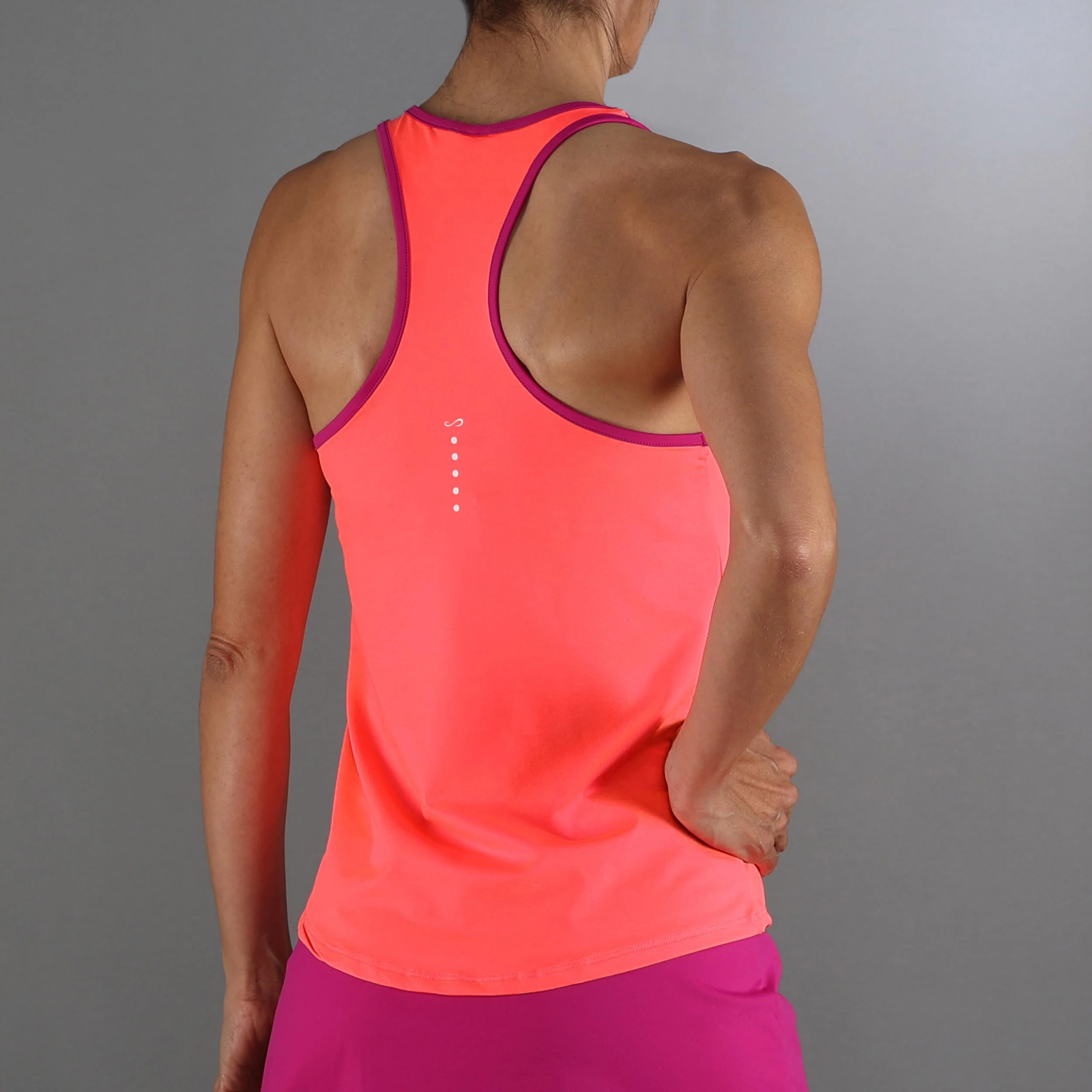 Speed V Tank-Top Damen-Koralle - Image 4