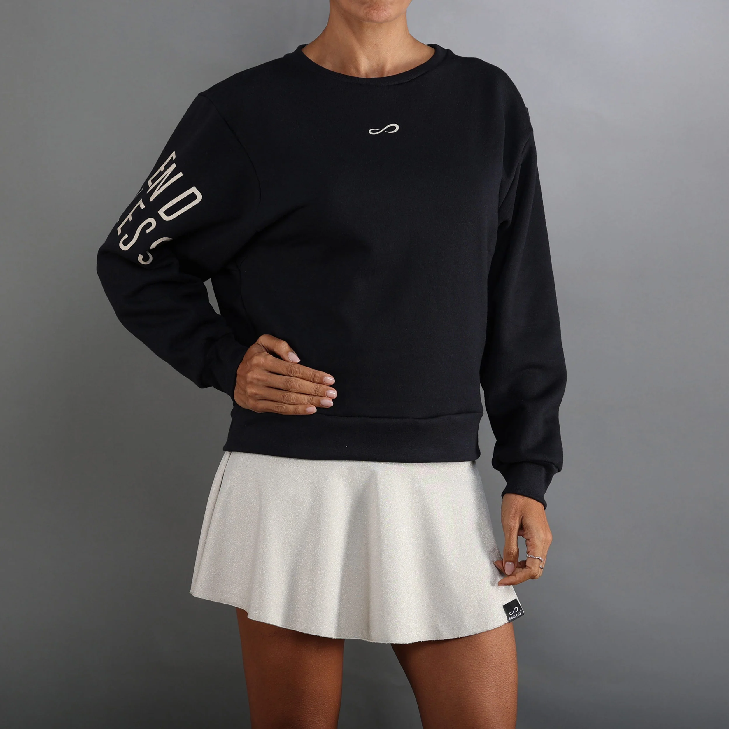 Swell Sweatshirt Damen-Schwarz,Gold