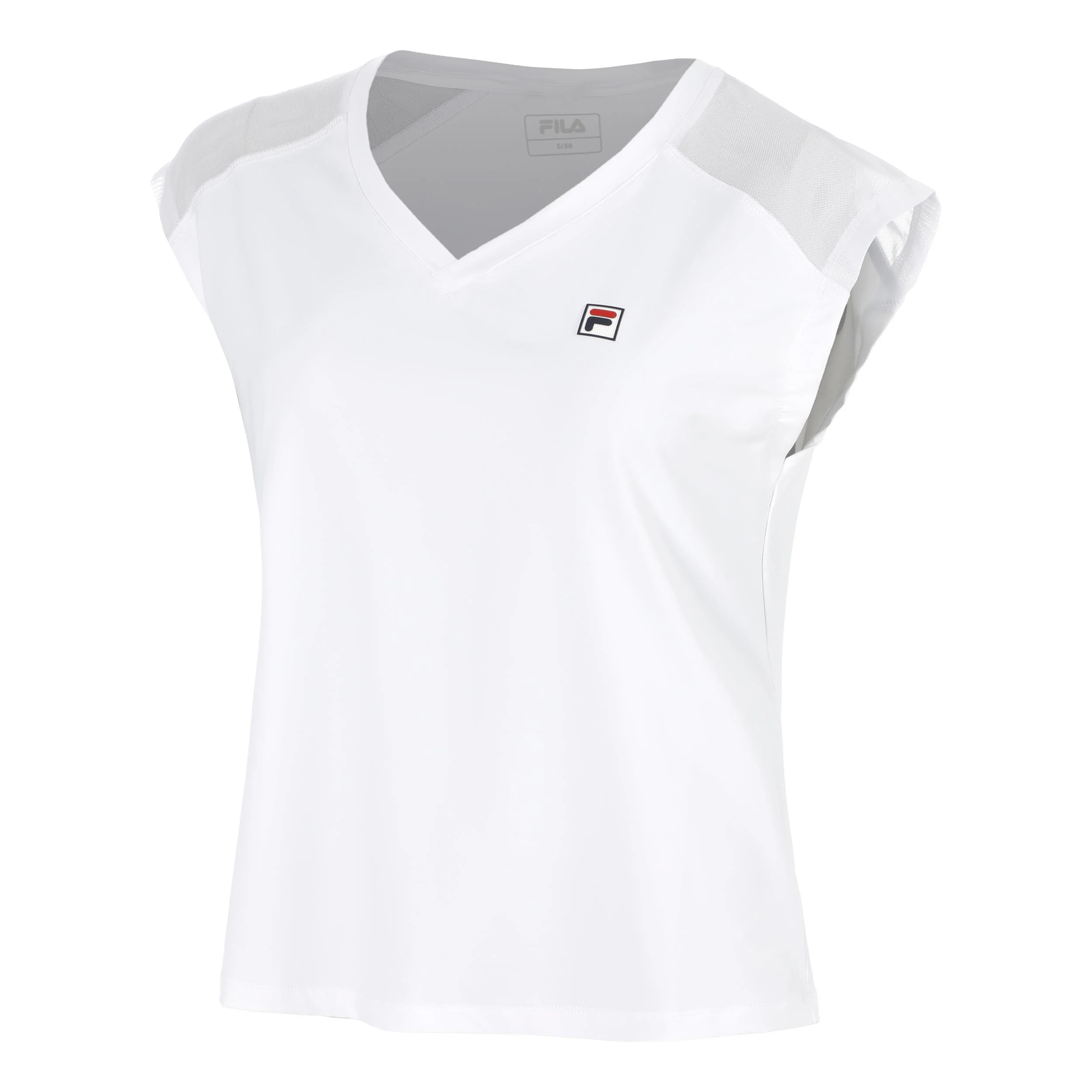 Maria T-Shirt Damen-weiß