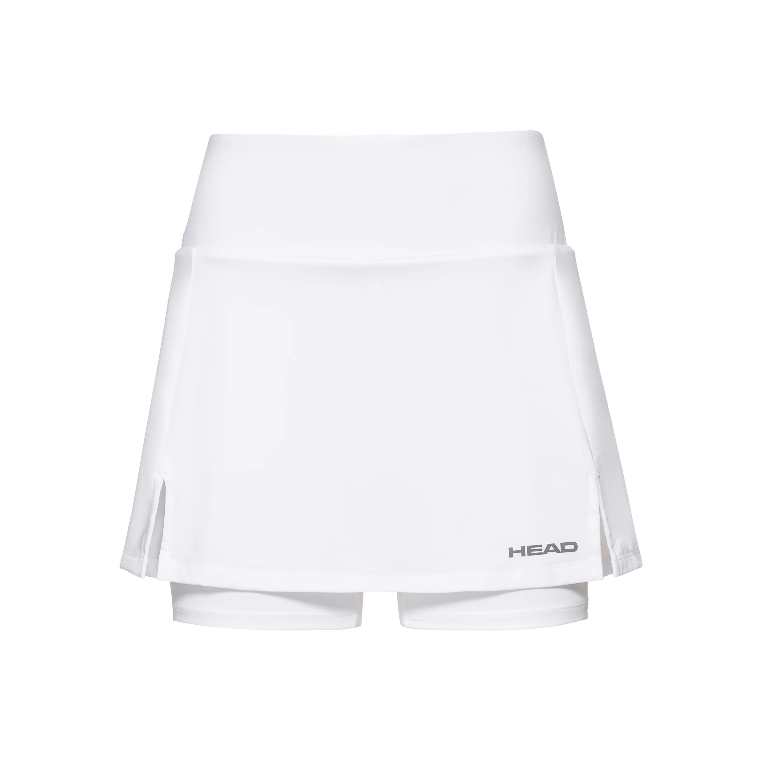 Club Basic Long Rock Damen-Weiß,Silber