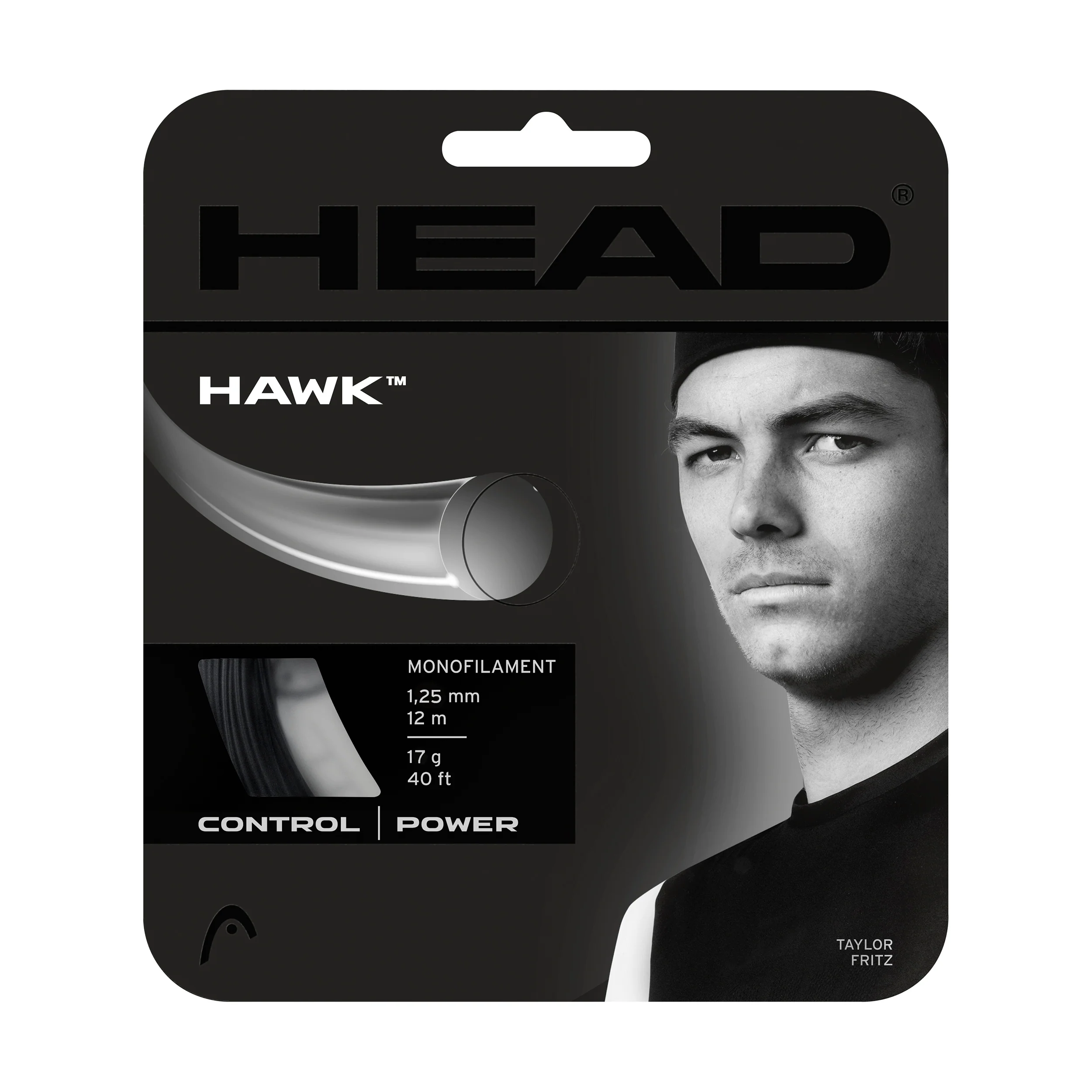 Hawk Saitenset 12m-Schwarz