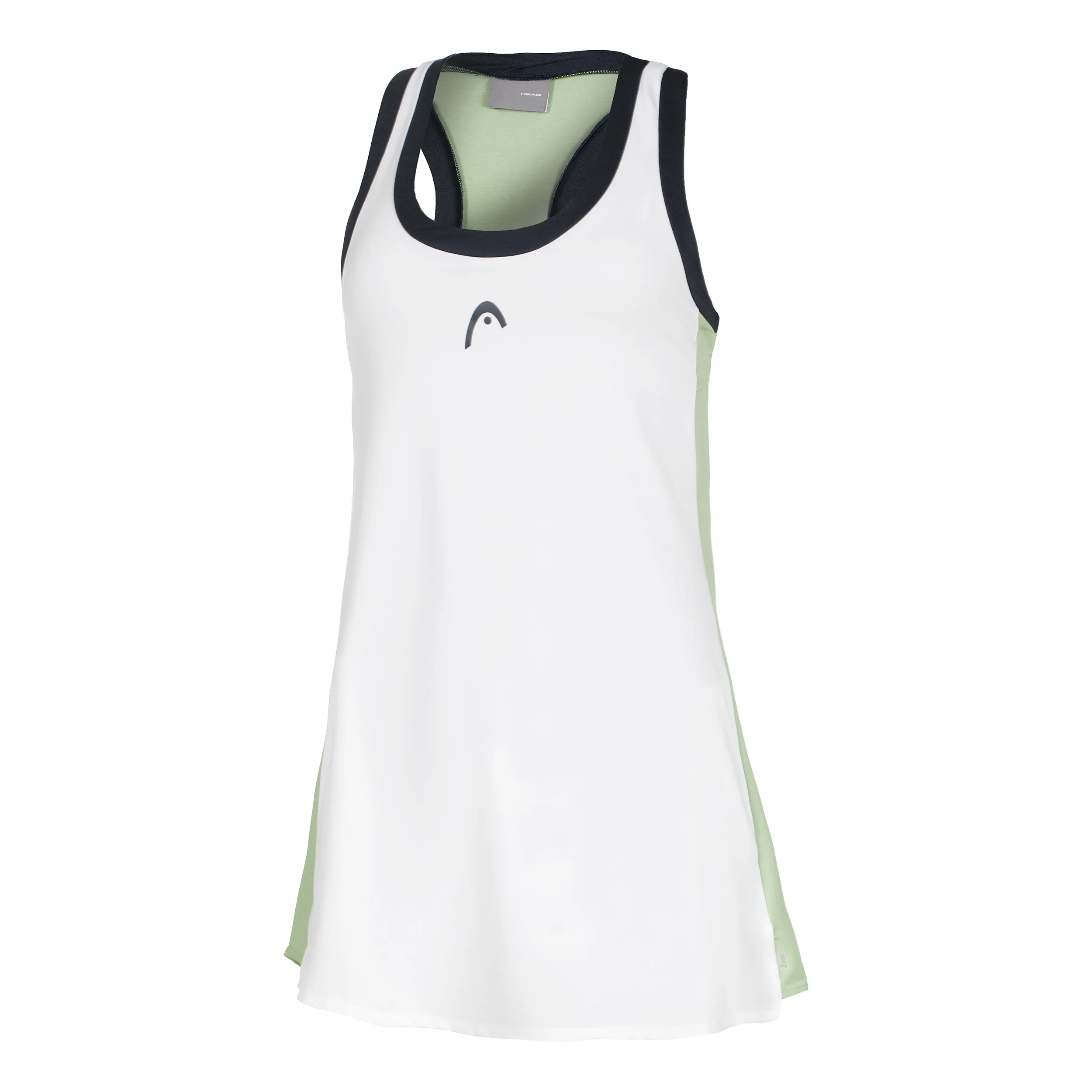 Play Tech Kleid Damen-Weiß,Dunkelblau
