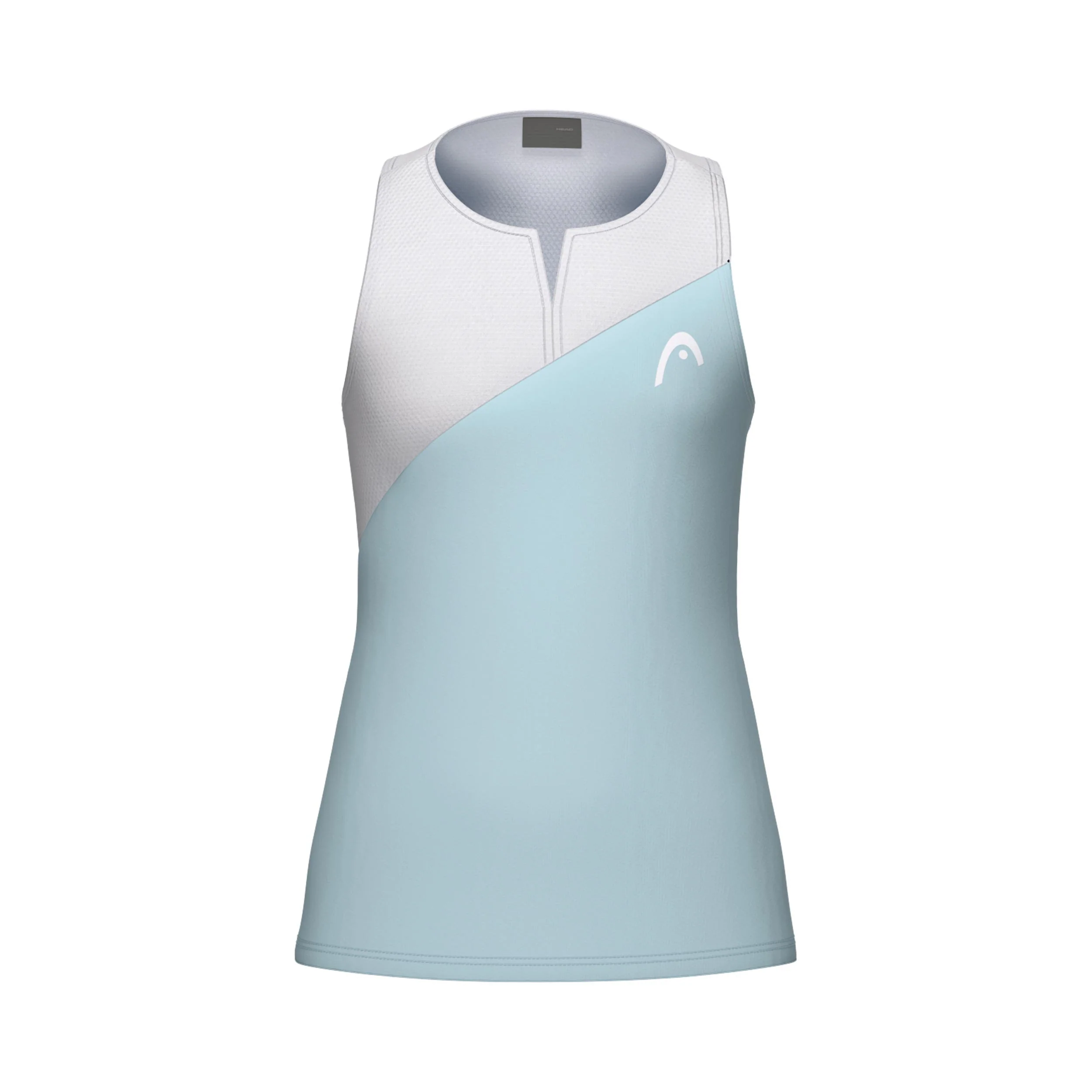 Spirit Tank-Top Mädchen - hellblau, weiß