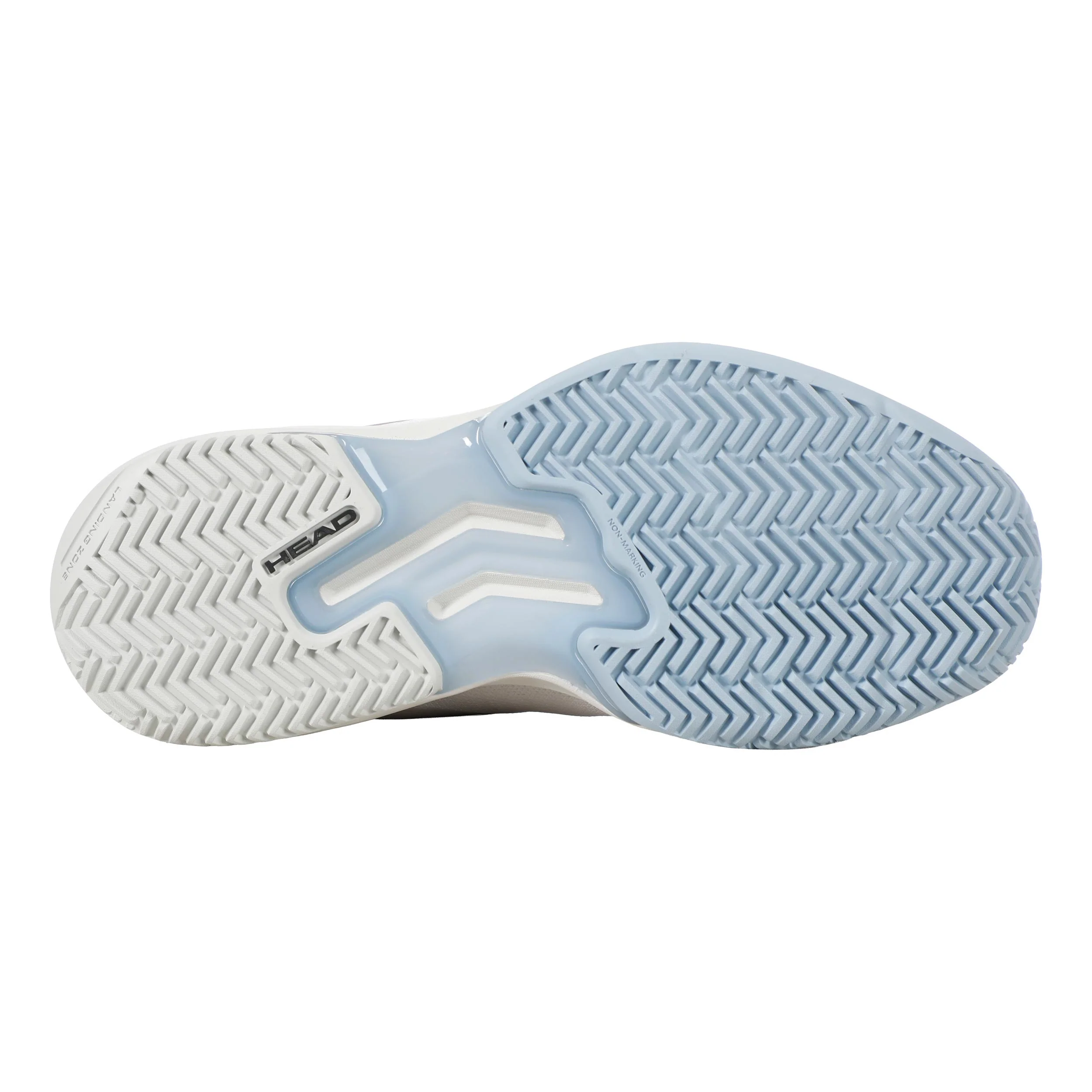Sprint EVO Allcourtschuh Damen-weiß, hellblau - Image 4