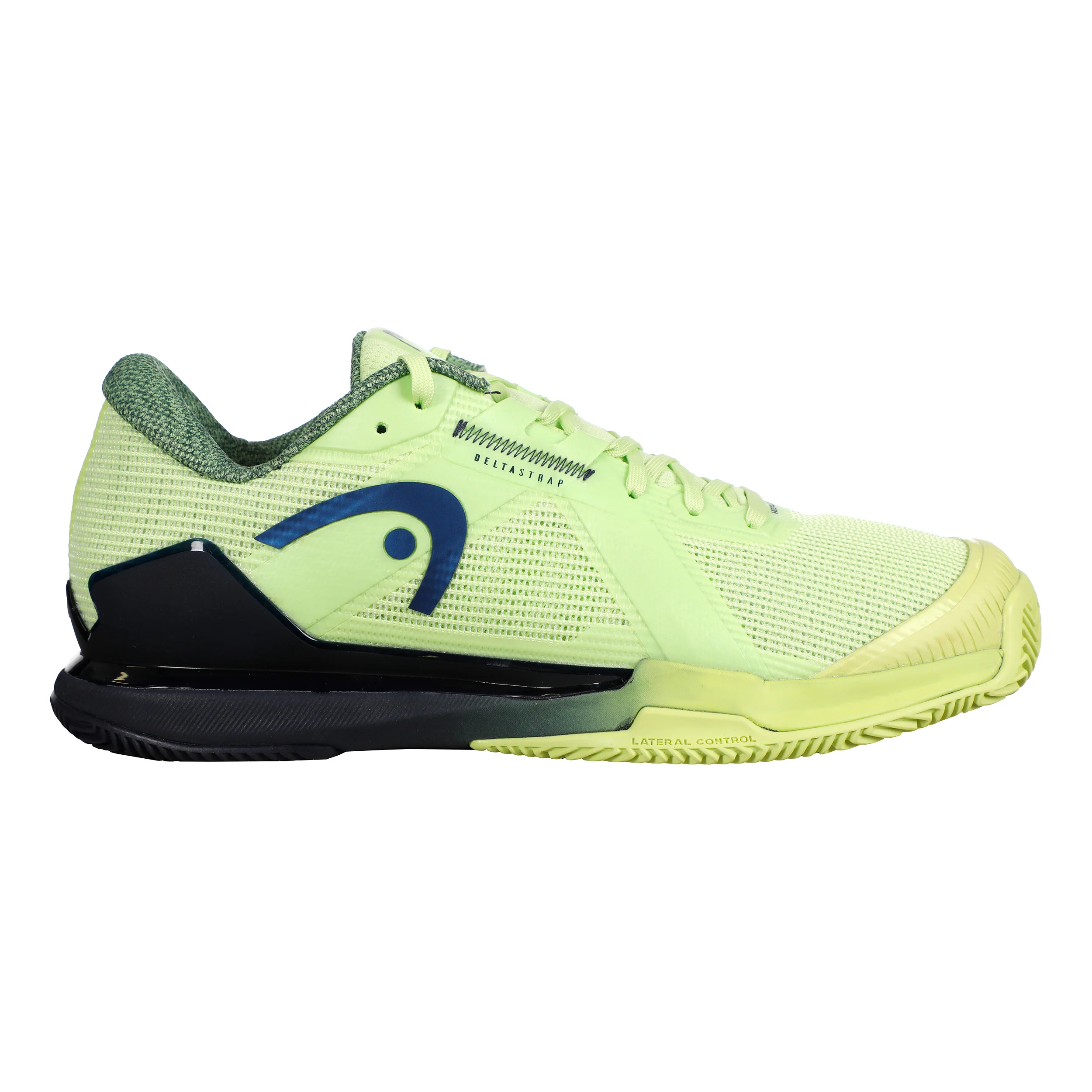 Sprint Pro 4.0 Sandplatzschuh Herren-Limette,Dunkelblau