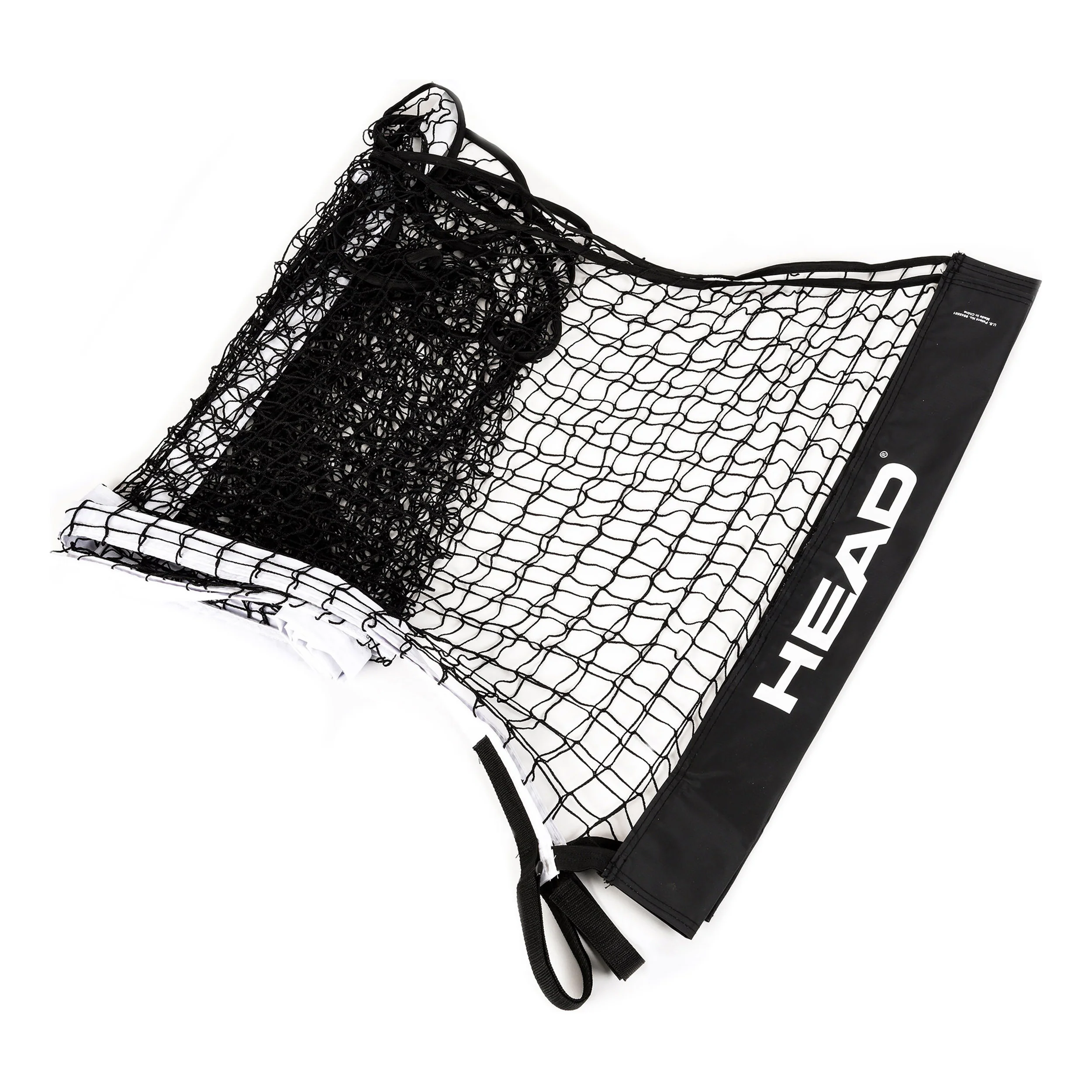 Tennisnetz 6,10m Ersatz-Schwarz