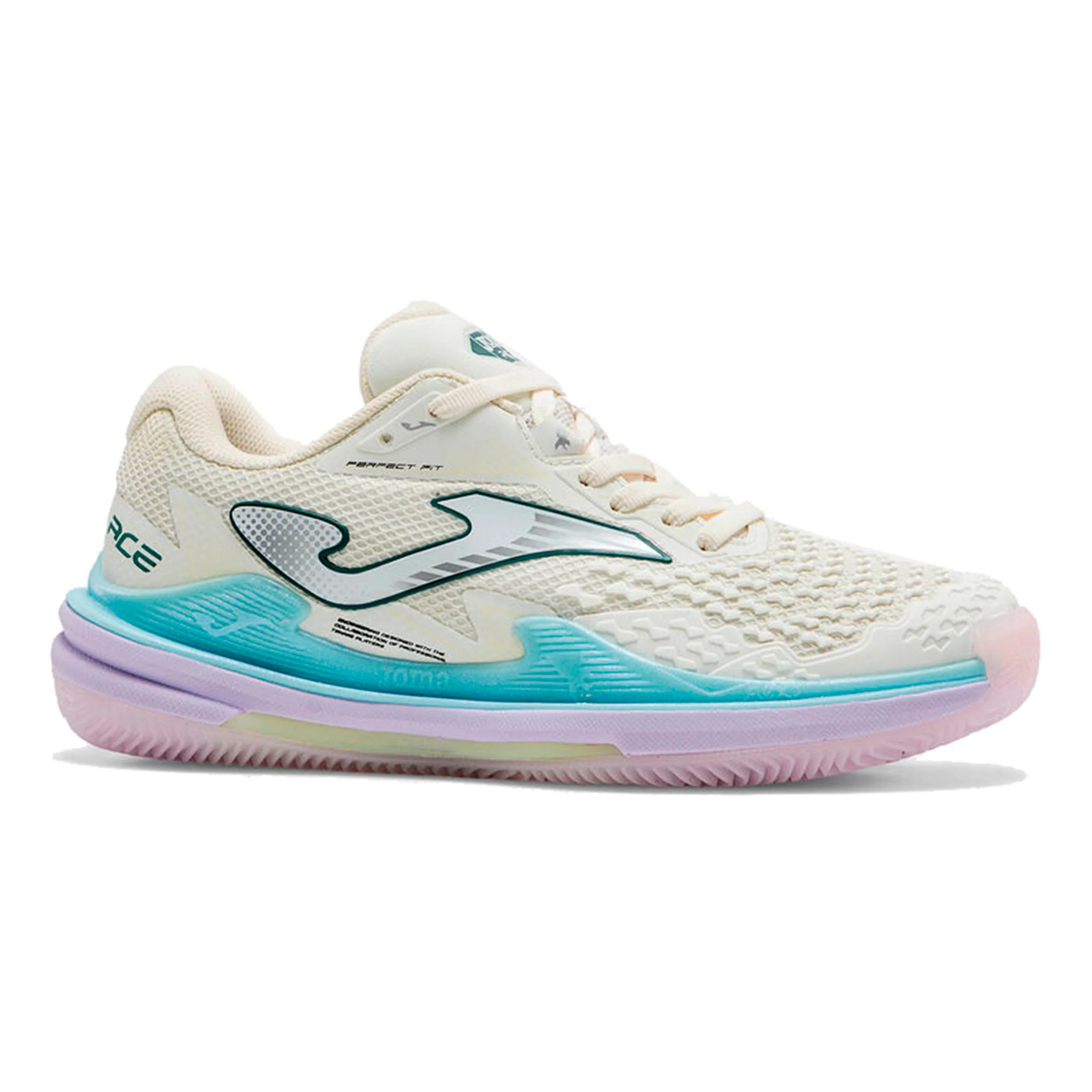 Ace Lady Clay Sandplatzschuh Damen - creme