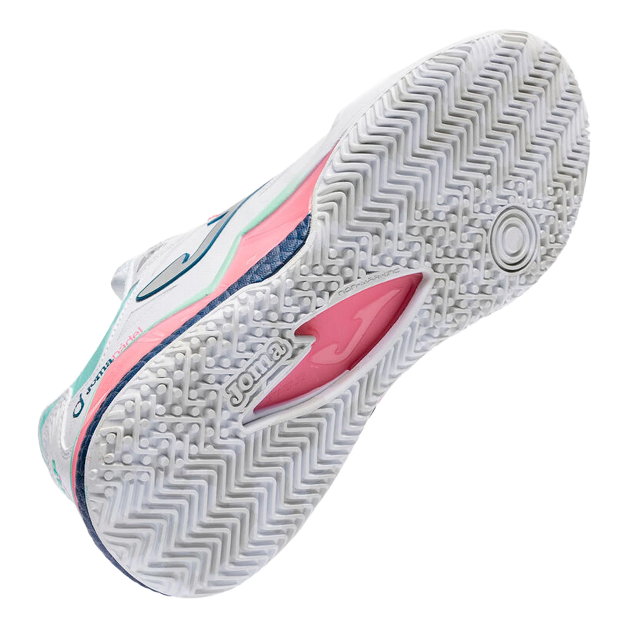 Spin Padelschuh Damen - weiß, türkis - Image 4