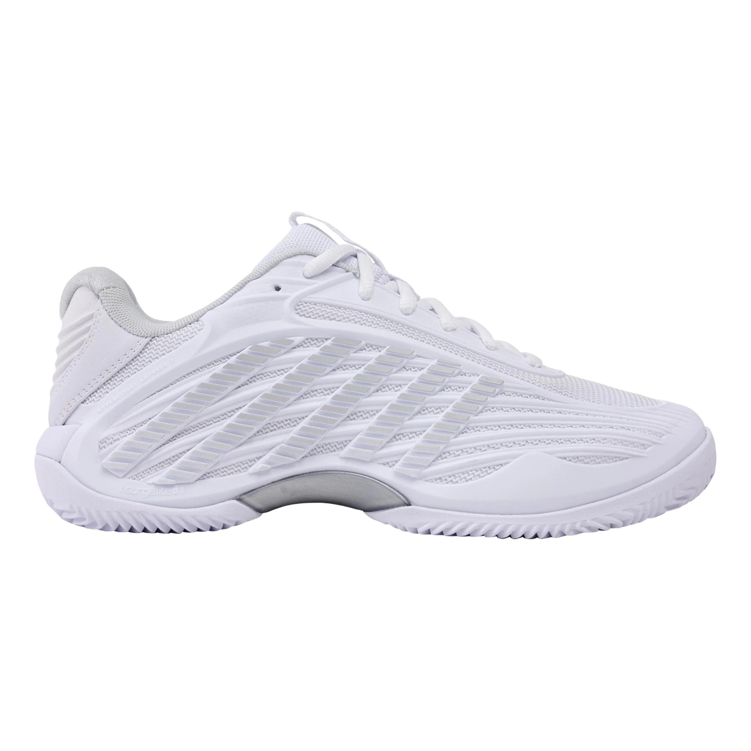 Hypercourt Express 3 Sandplatzschuh Damen - weiß, hellblau