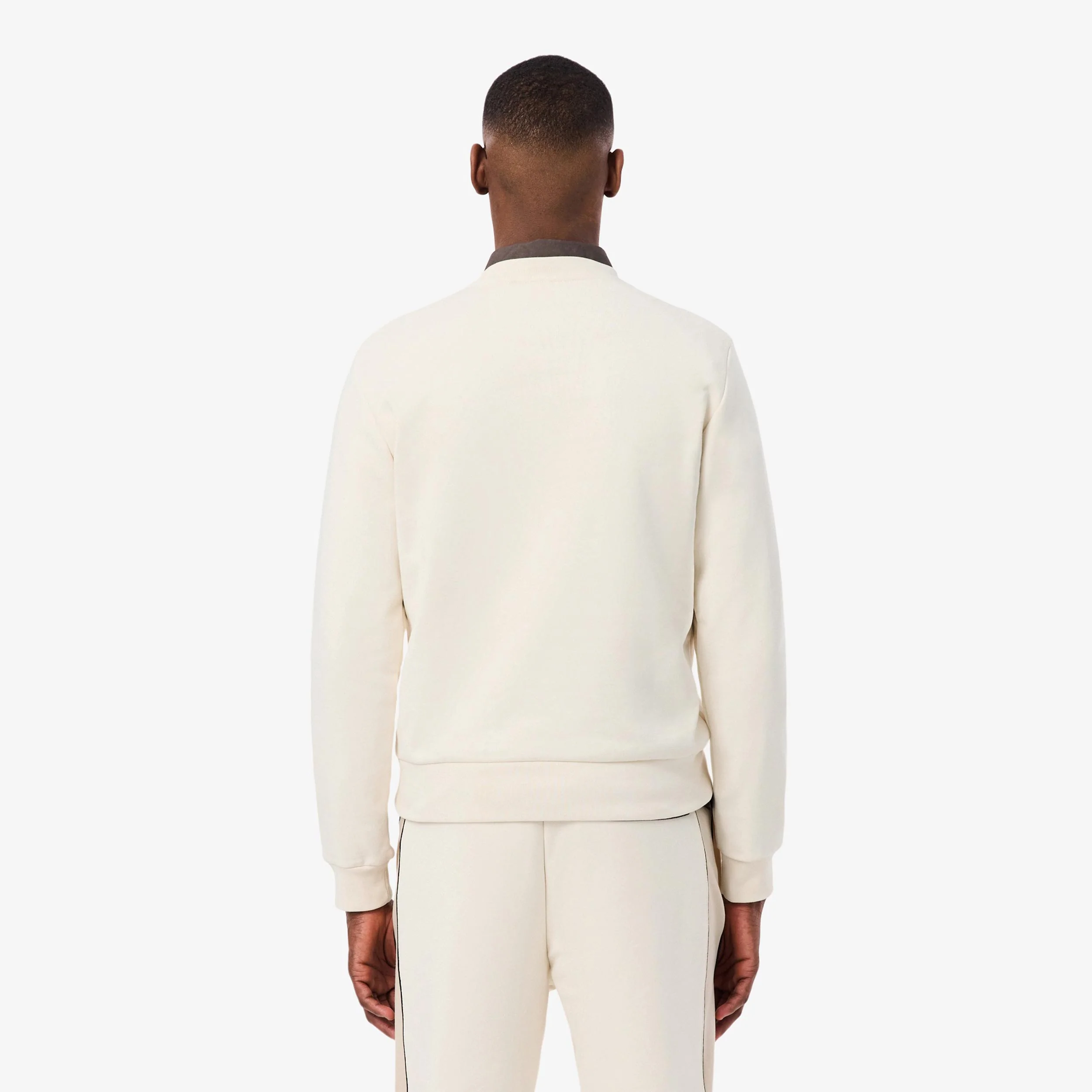 Colorblock Sweatshirt Herren - creme, beige - Image 2