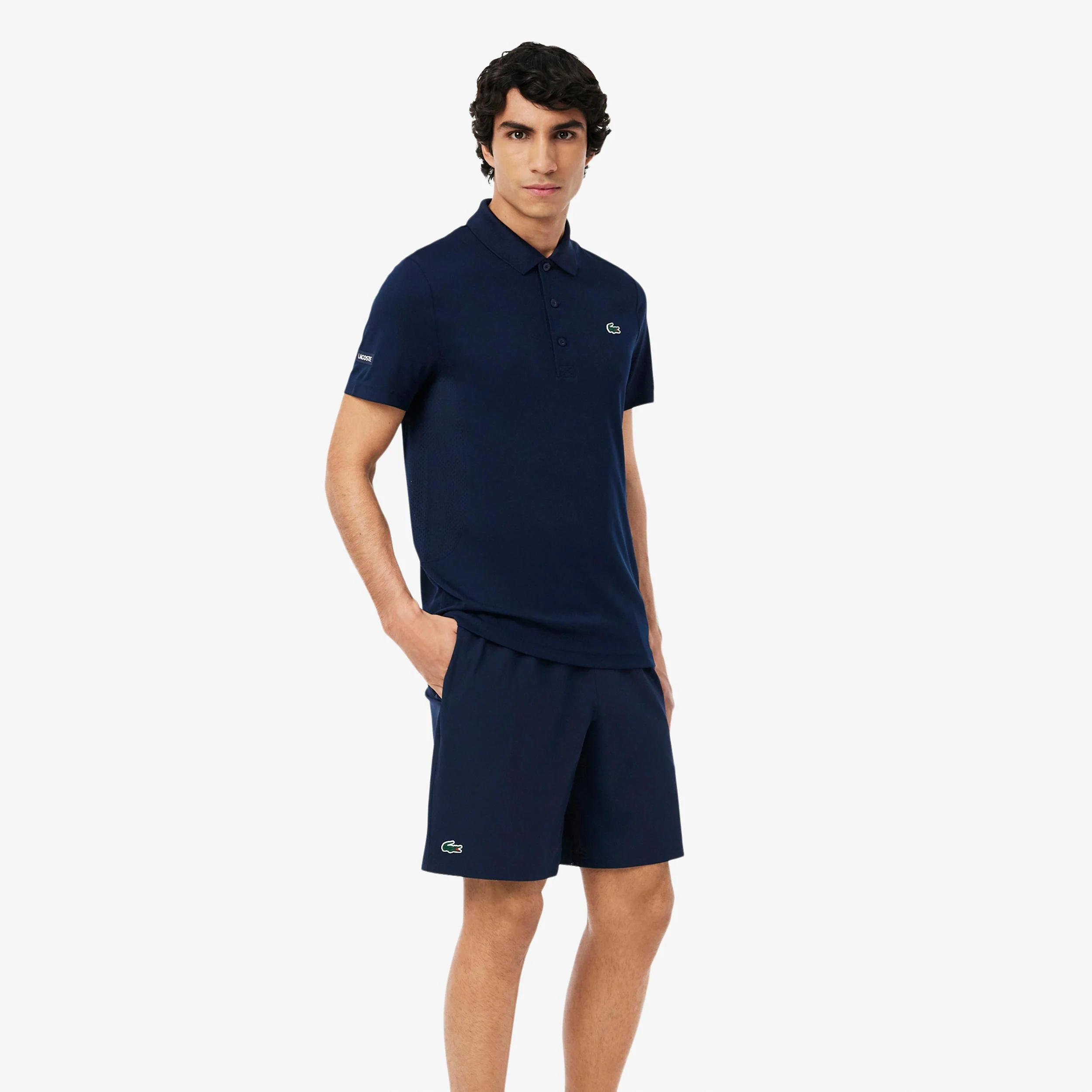 Djokovic Shorts Herren - dunkelblau, dunkelgrün - Image 2