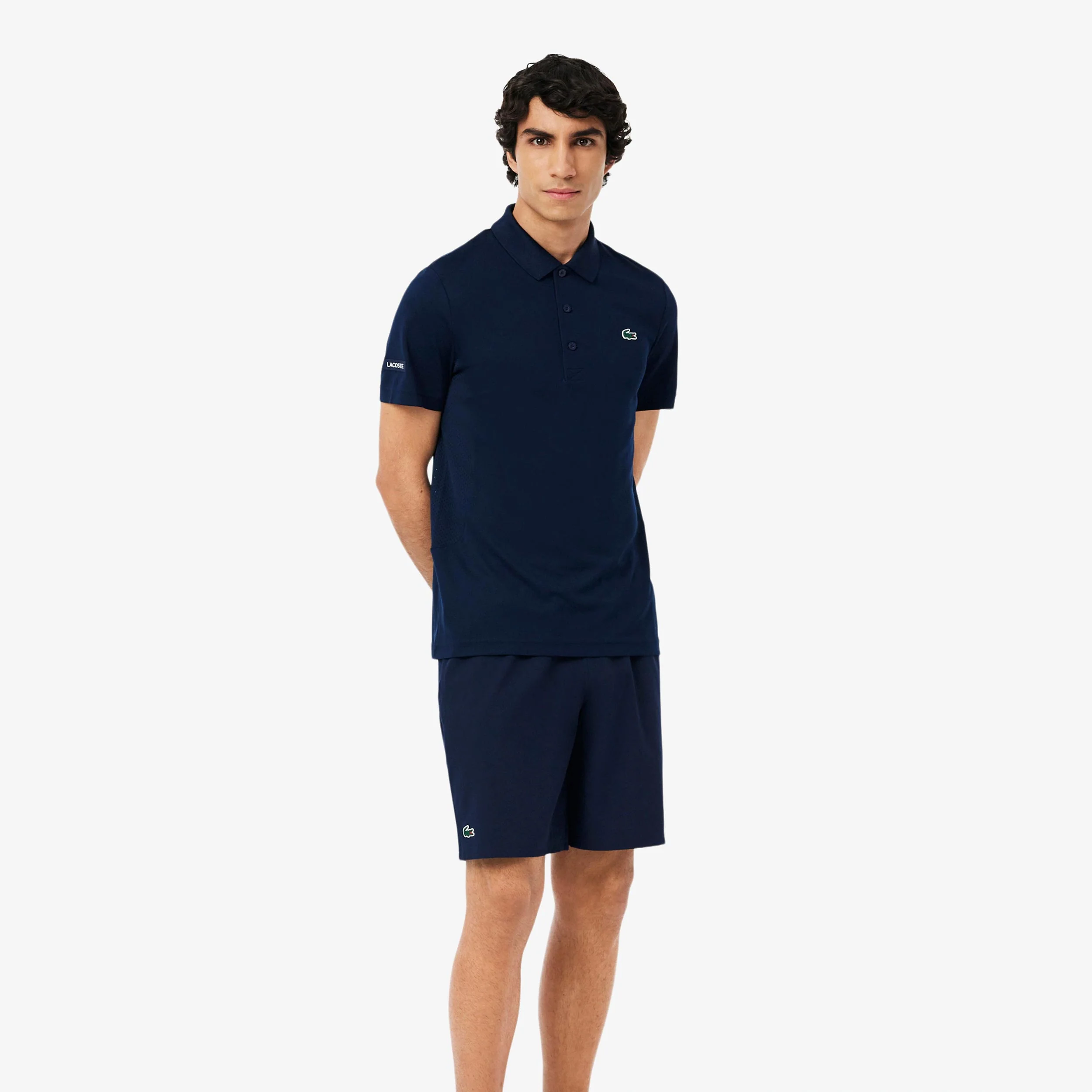 Djokovic Shorts Herren - dunkelblau, dunkelgrün - Image 4
