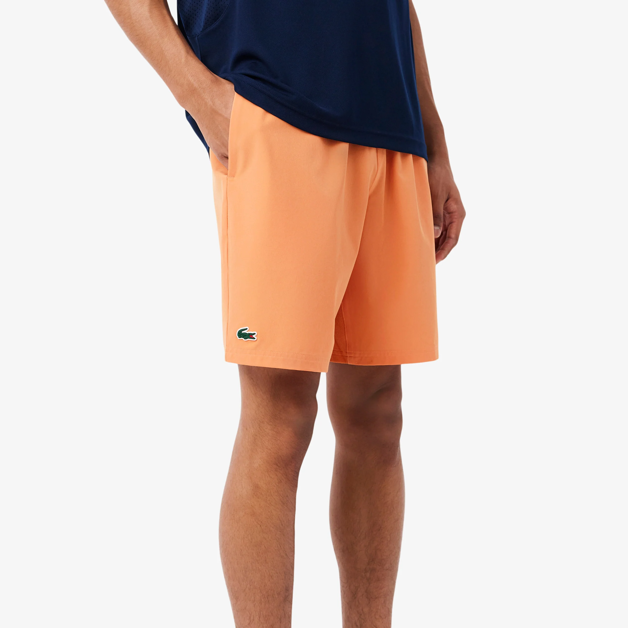 Djokovic Shorts Herren - orange, weiß