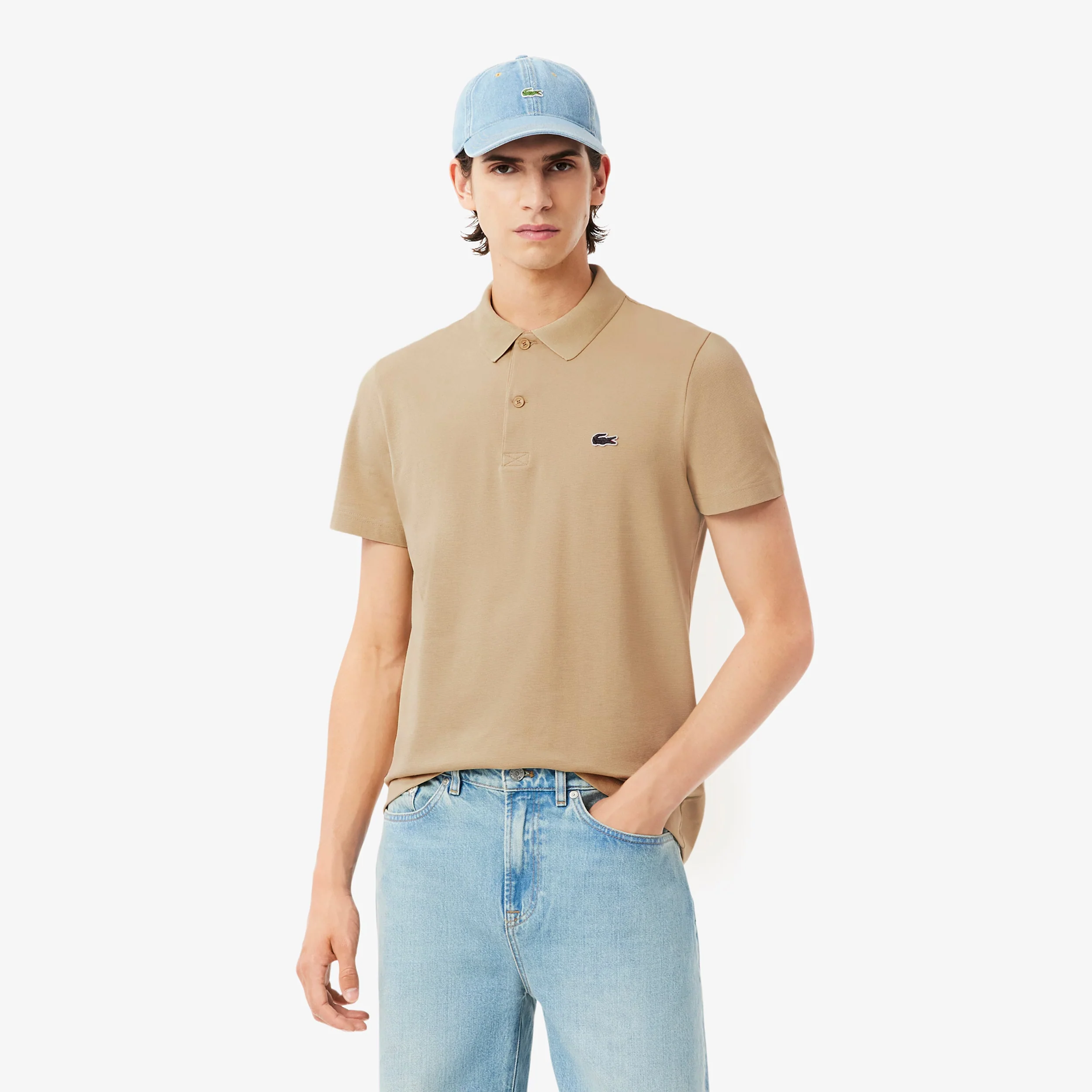 Polo Herren - beige