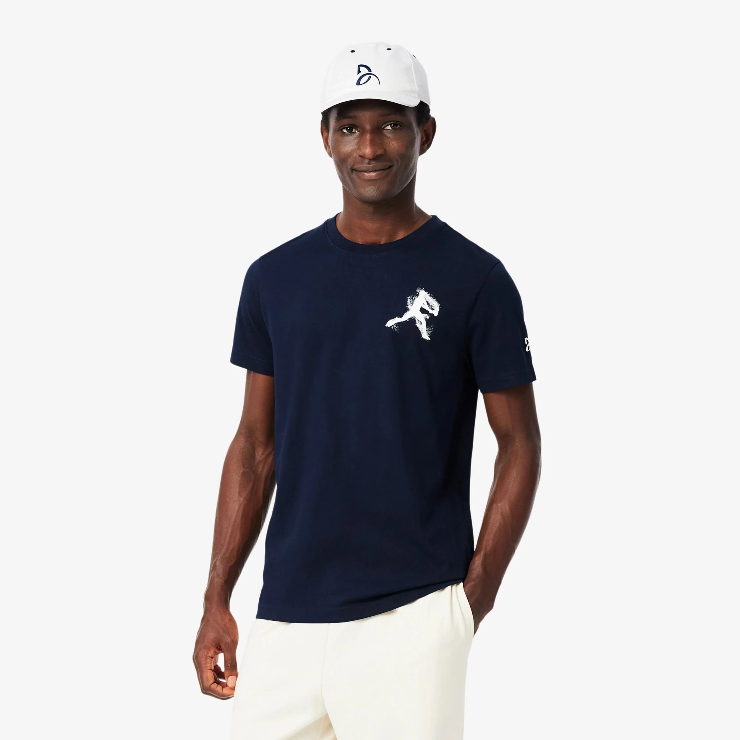T-Shirt & Cap Herren - grün, dunkelblau