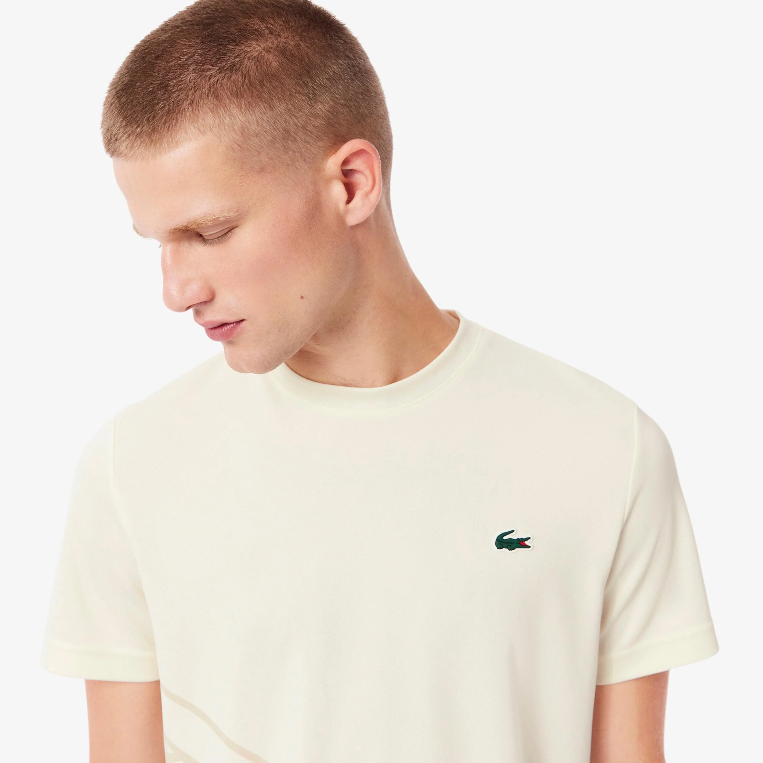 T-Shirt Herren-Creme - Image 3