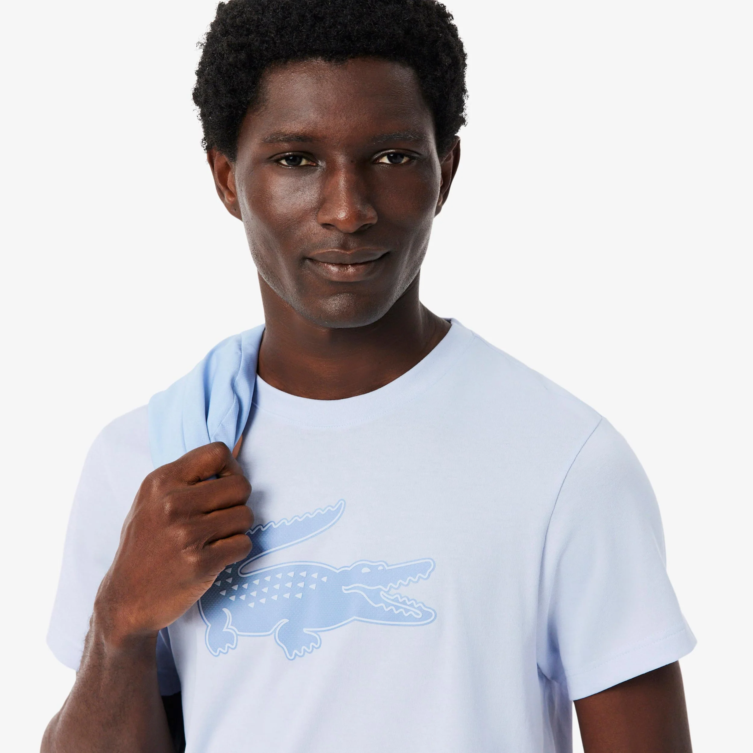 T-Shirt Herren - hellblau, blaugrau - Image 4