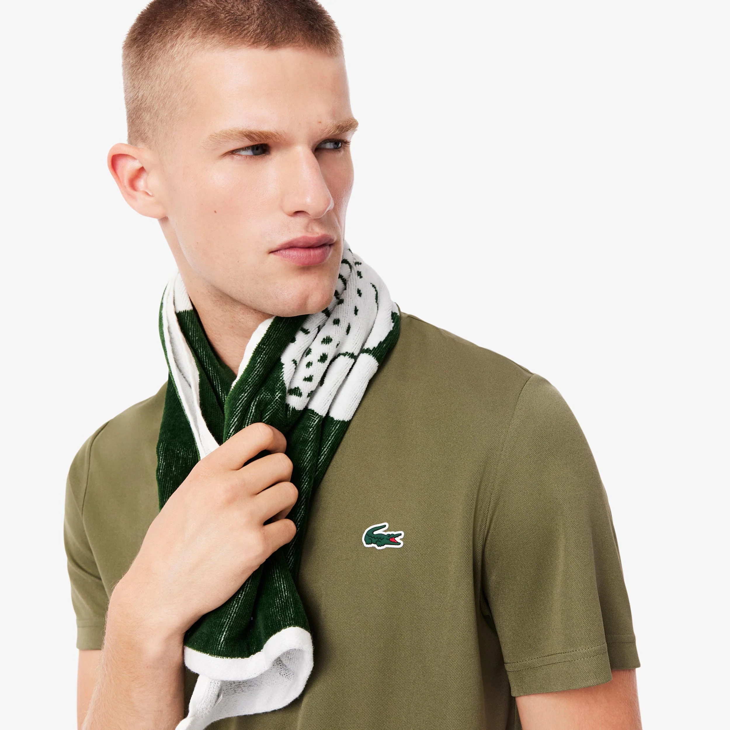 T-Shirt Herren-Oliv - Image 3