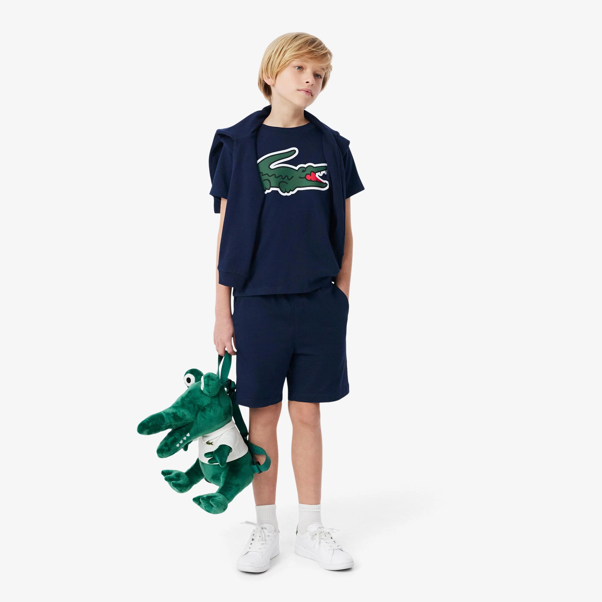 T-Shirt Kinder - dunkelblau, grün - Image 4