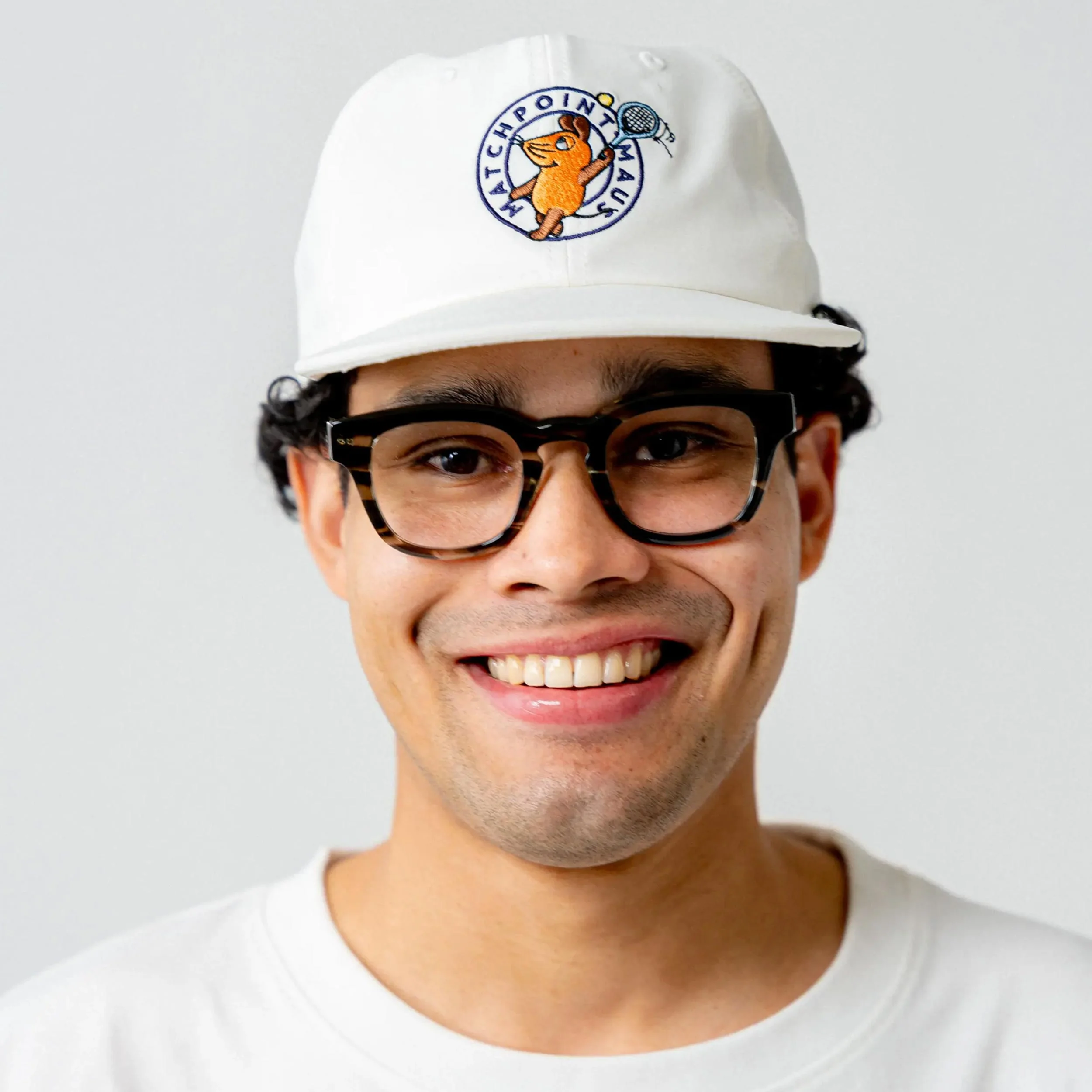 Maus Matchpoint – '97 Tennis  Cap Unisex - weiß - Image 7