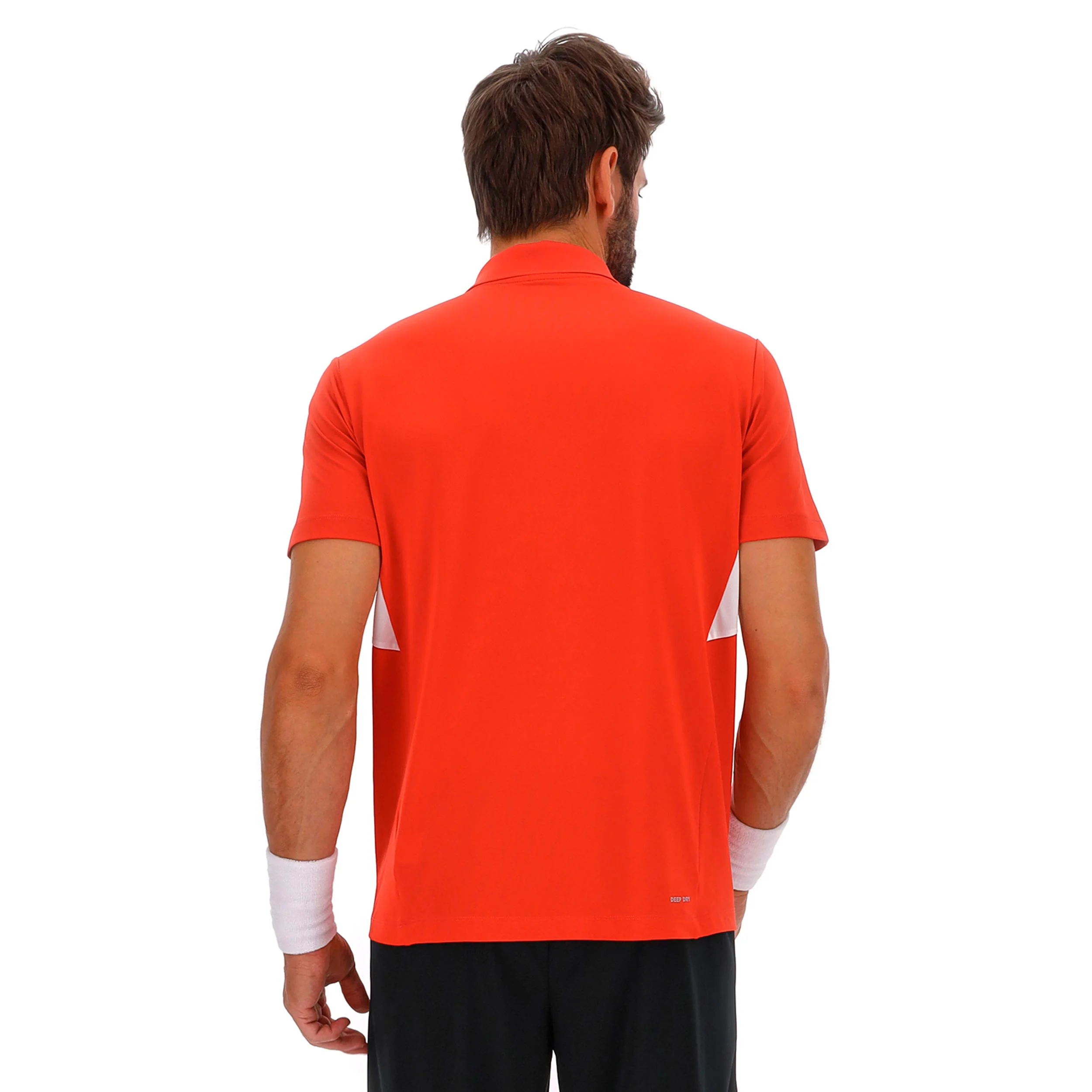 Squadra IV Polo Herren - rot, weiß - Image 2