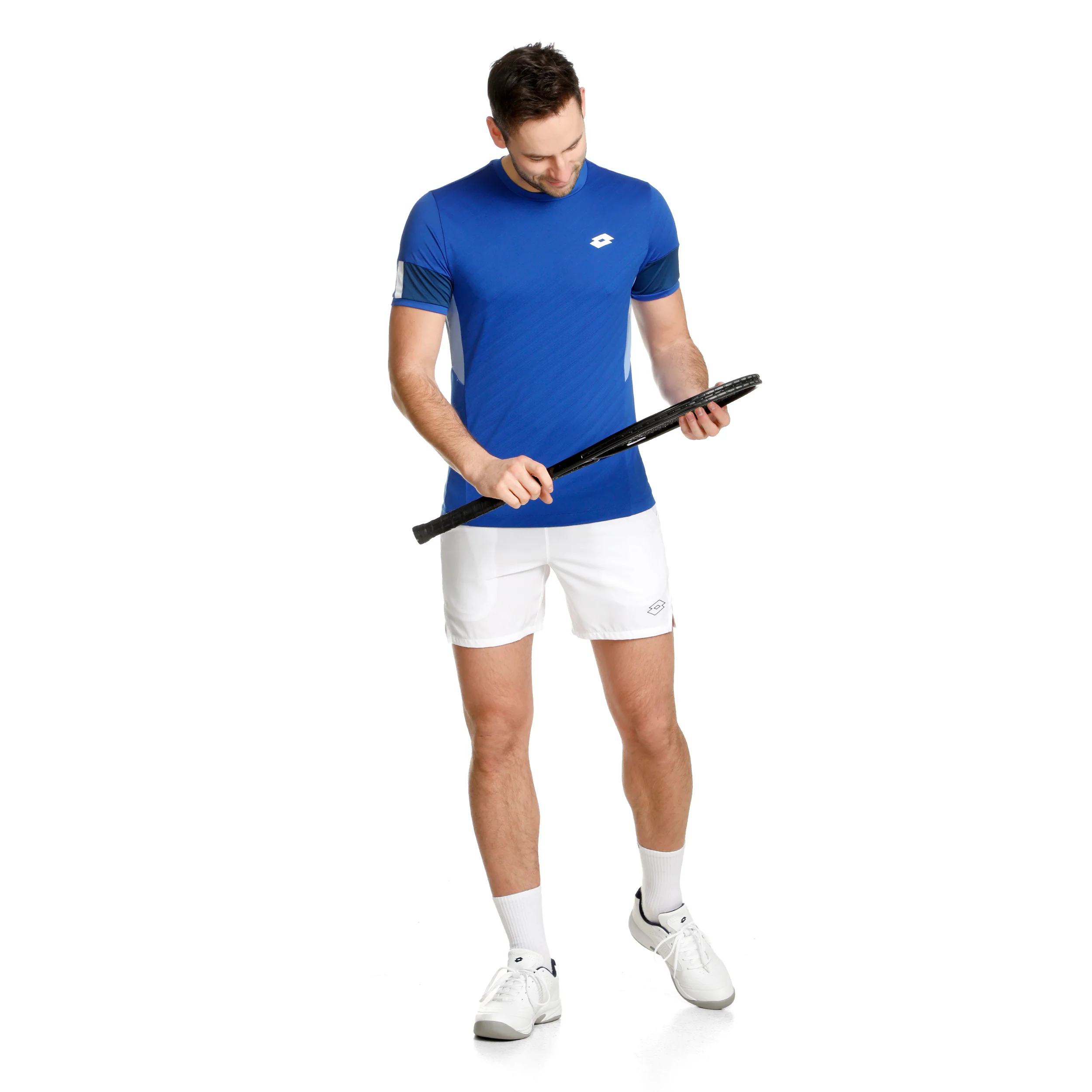 Tech 1 7in Shorts Herren-Weiß - Image 3