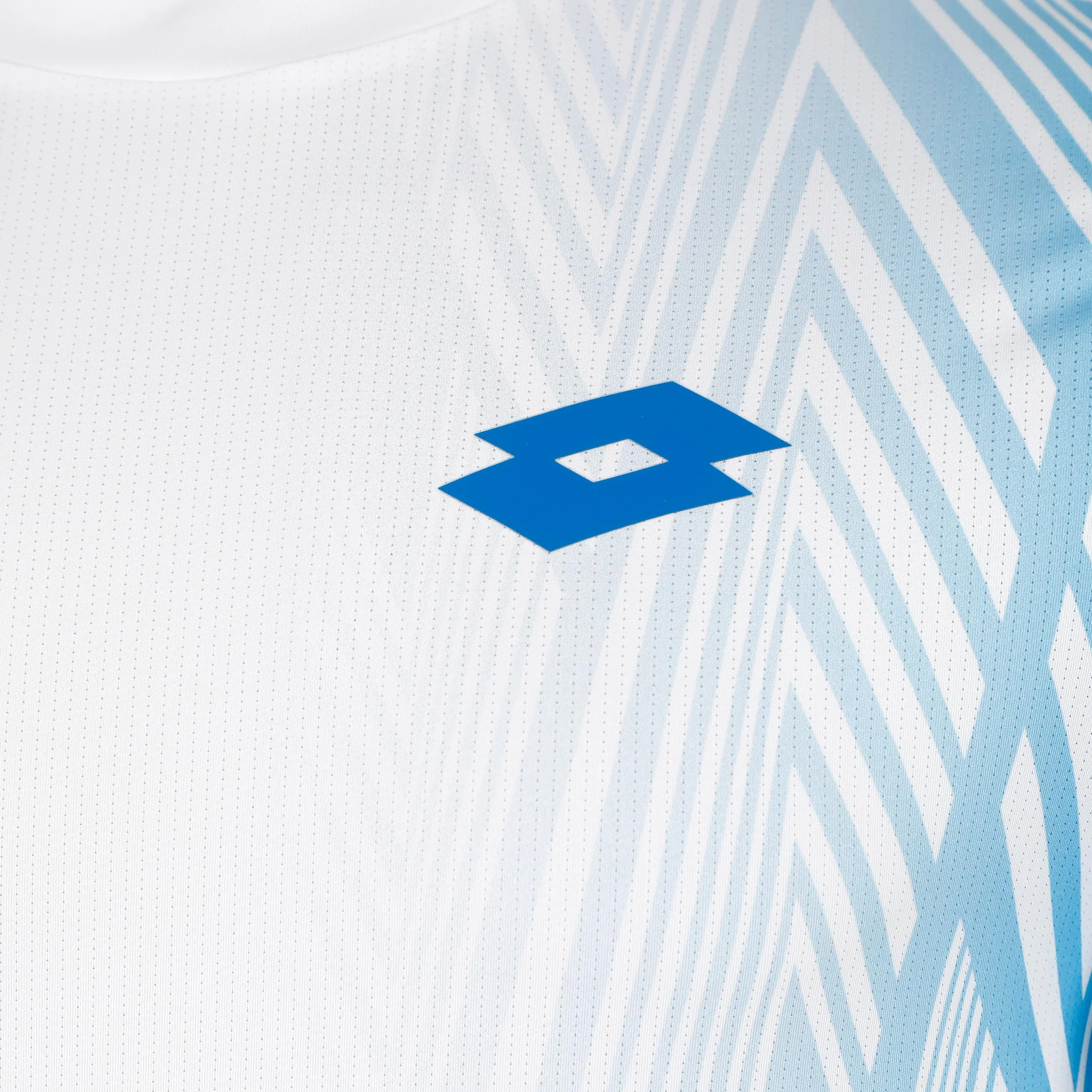 Tech VI T-Shirt Herren - weiß, hellblau - Image 3